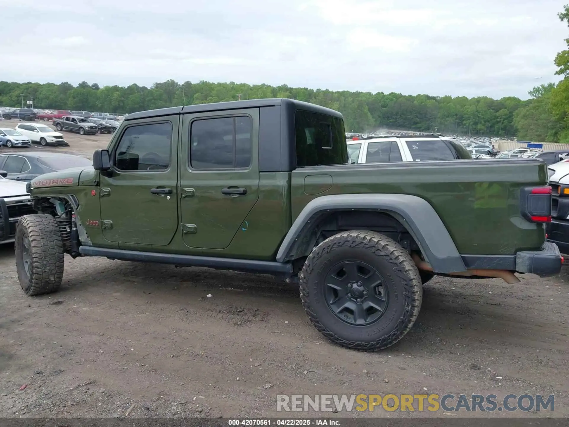 14 fotografías del automóvil dañado 1C6JJTEG0ML603356 JEEP GLADIATOR 2021