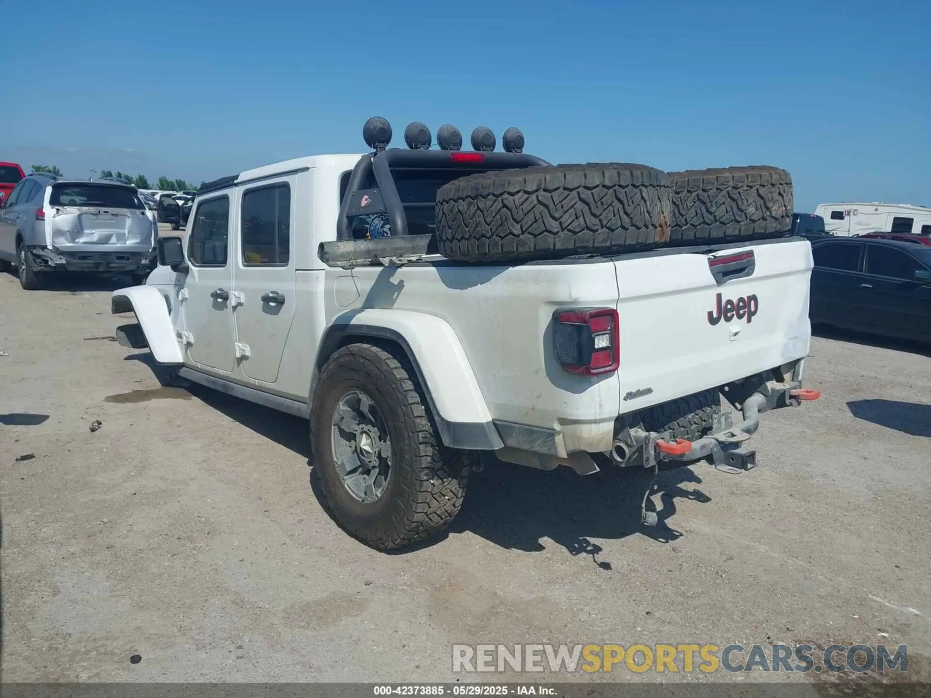 3 fotografías del automóvil dañado 1C6JJTEG1ML531504 JEEP GLADIATOR 2021