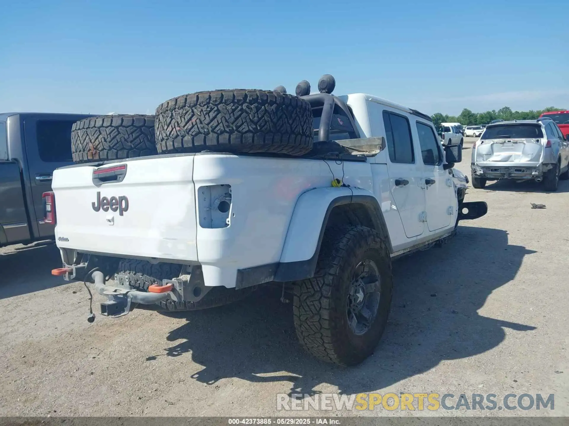 4 fotografías del automóvil dañado 1C6JJTEG1ML531504 JEEP GLADIATOR 2021