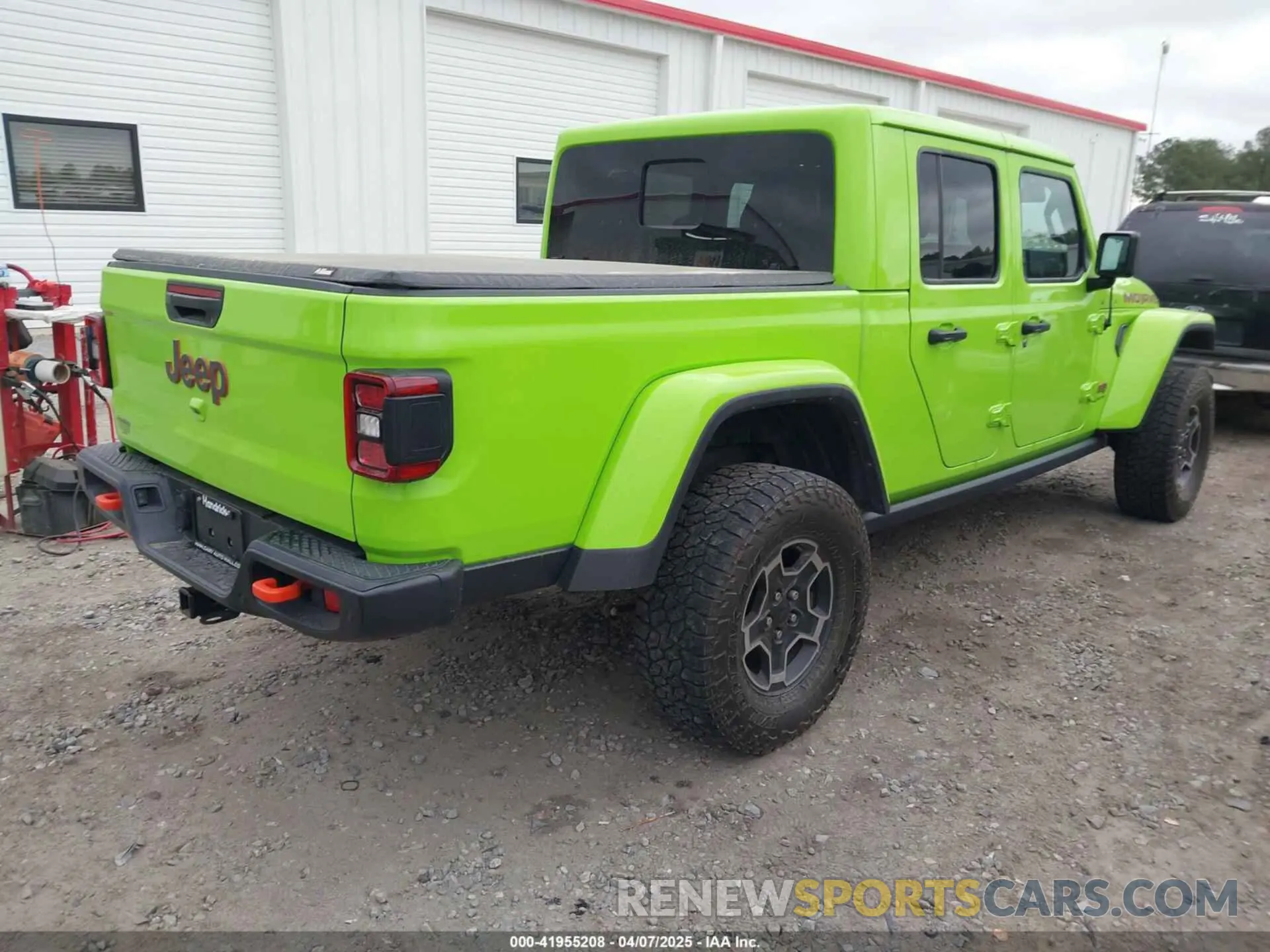 4 fotografías del automóvil dañado 1C6JJTEG1ML618948 JEEP GLADIATOR 2021