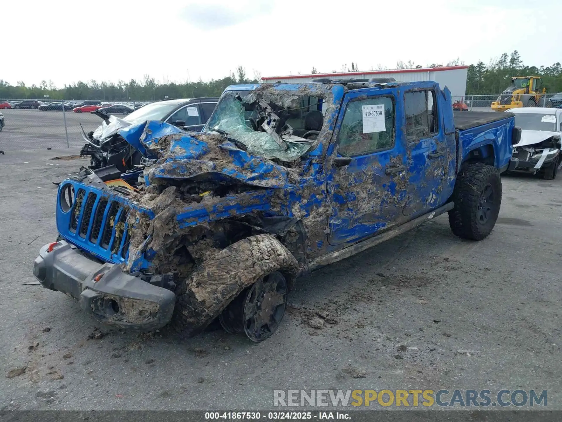 2 fotografías del automóvil dañado 1C6JJTEG1ML621056 JEEP GLADIATOR 2021