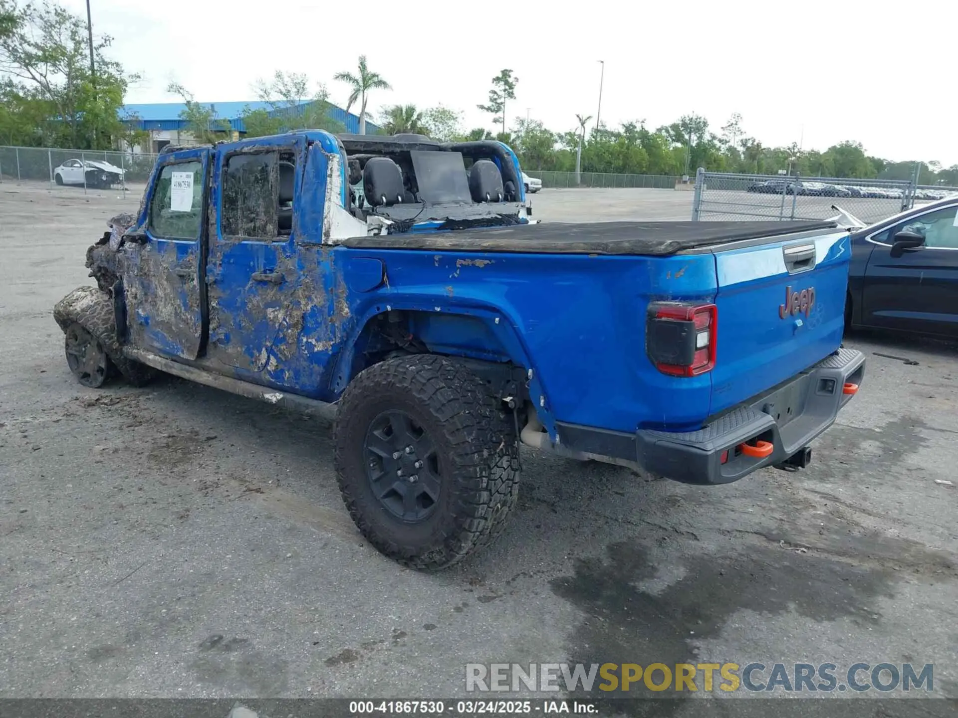 3 fotografías del automóvil dañado 1C6JJTEG1ML621056 JEEP GLADIATOR 2021