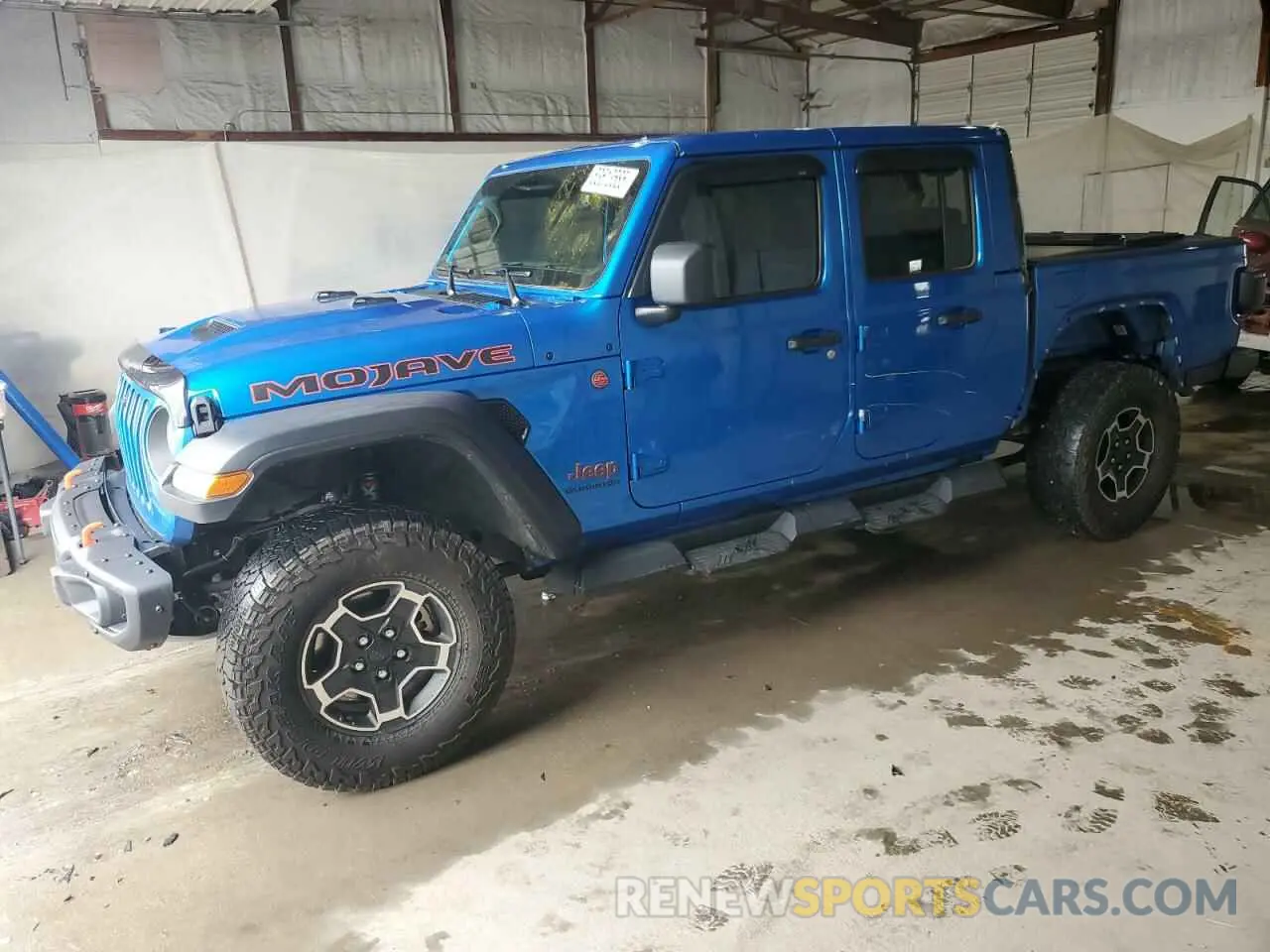 1 fotografías del automóvil dañado 1C6JJTEG3ML597522 JEEP GLADIATOR 2021