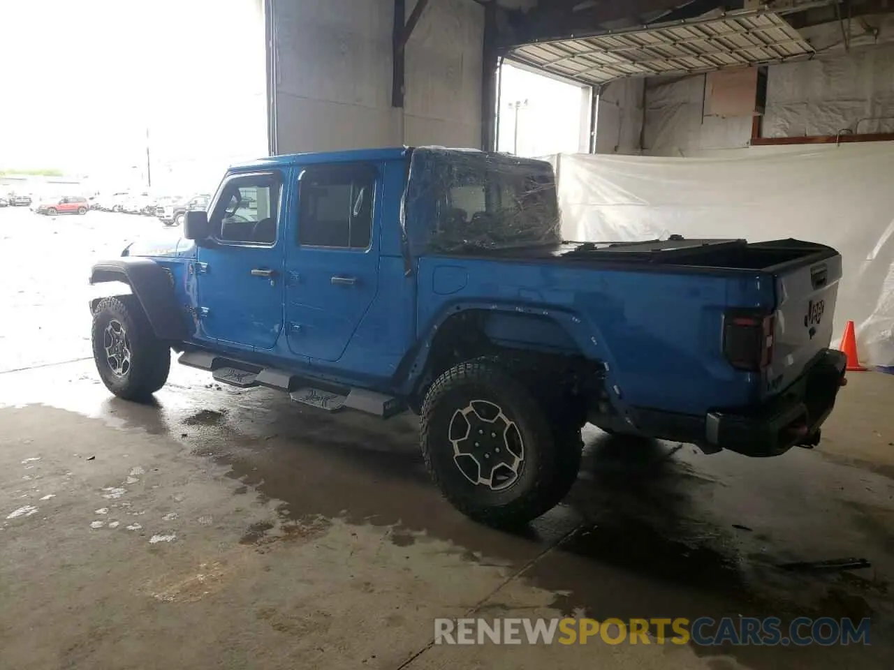 2 fotografías del automóvil dañado 1C6JJTEG3ML597522 JEEP GLADIATOR 2021