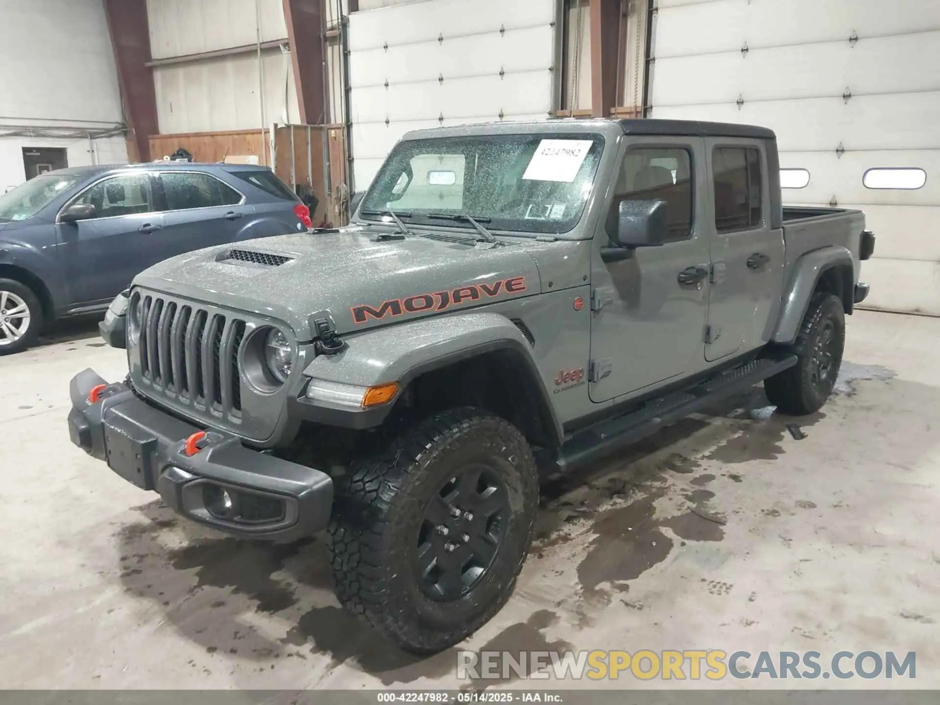 2 fotografías del automóvil dañado 1C6JJTEG5ML524829 JEEP GLADIATOR 2021