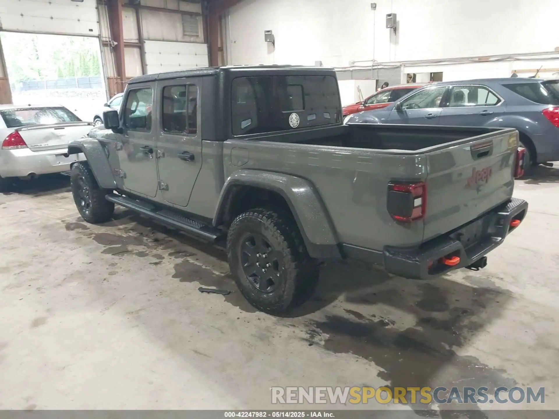 3 fotografías del automóvil dañado 1C6JJTEG5ML524829 JEEP GLADIATOR 2021