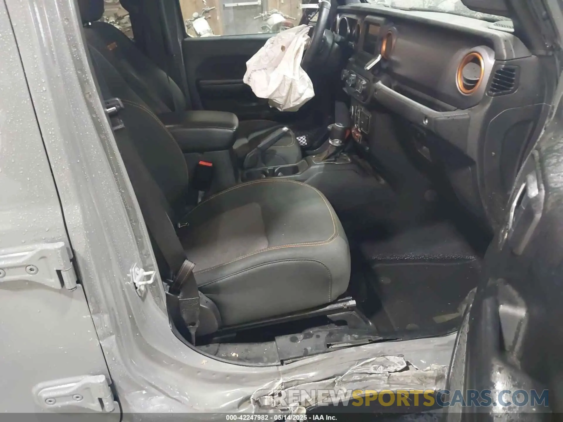 5 fotografías del automóvil dañado 1C6JJTEG5ML524829 JEEP GLADIATOR 2021