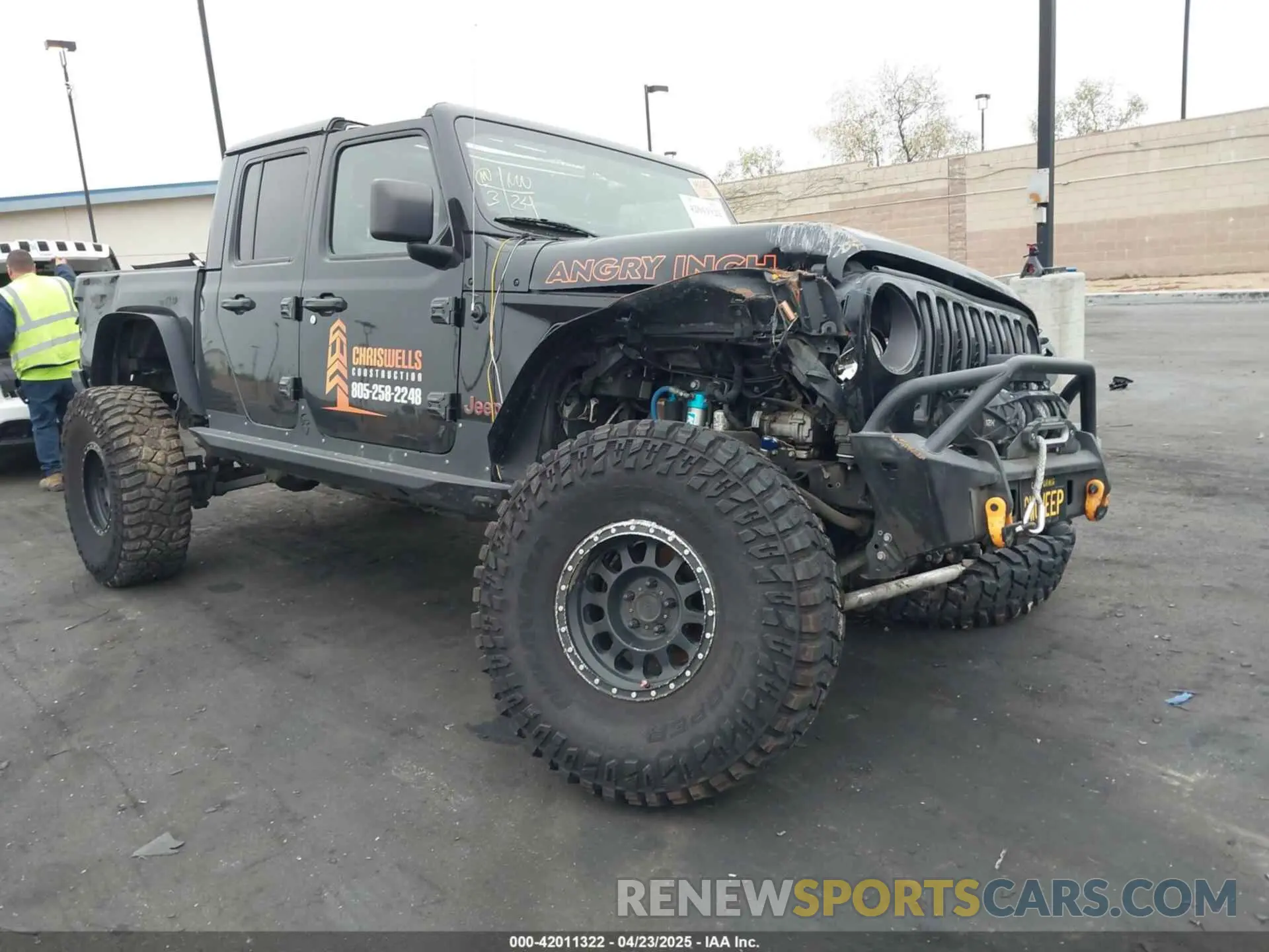 1 fotografías del automóvil dañado 1C6JJTEG7ML522371 JEEP GLADIATOR 2021