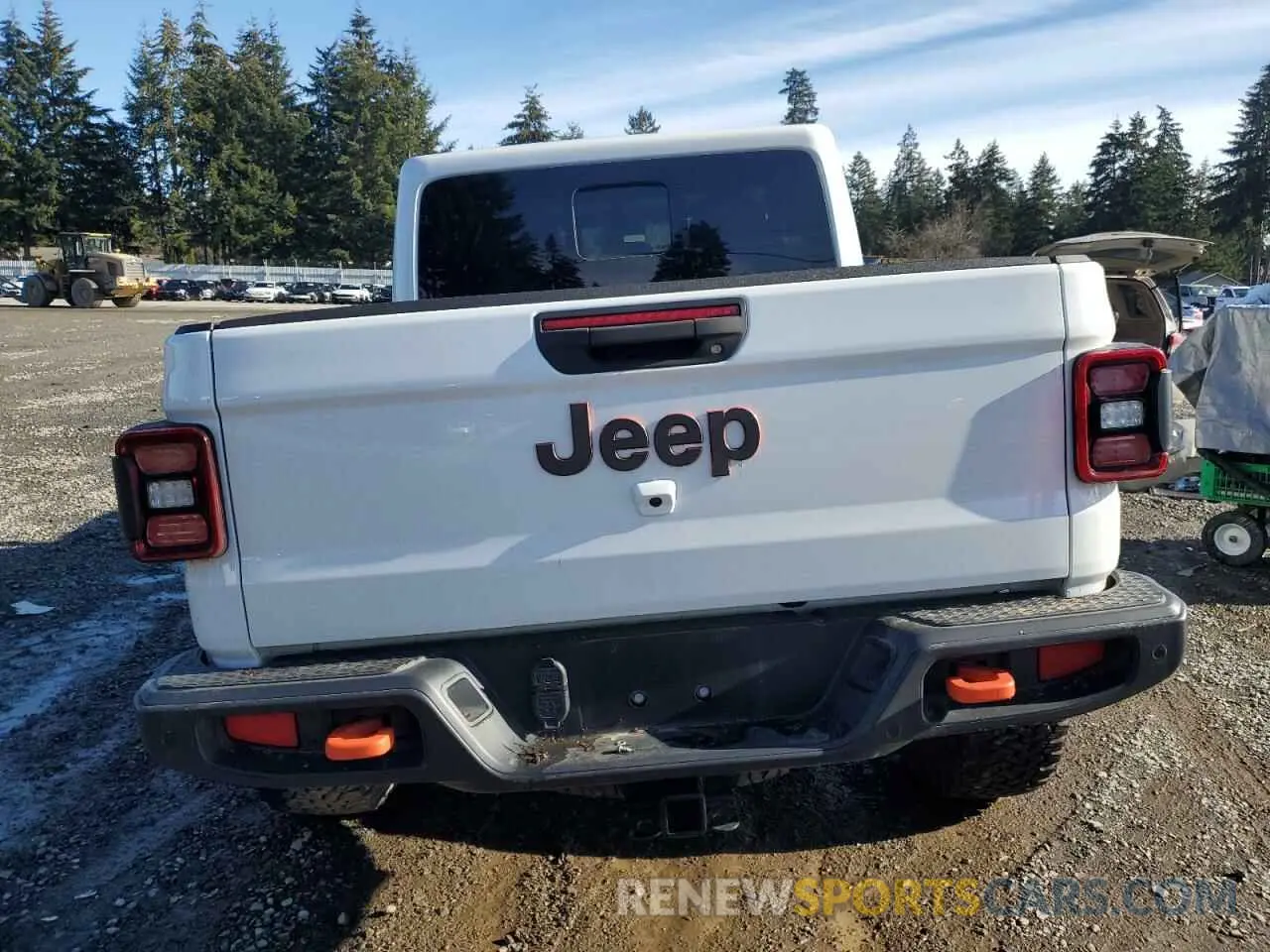 6 fotografías del automóvil dañado 1C6JJTEG7ML581050 JEEP GLADIATOR 2021