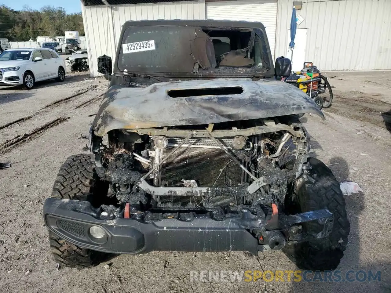 5 fotografías del automóvil dañado 1C6JJTEG8ML584572 JEEP GLADIATOR 2021