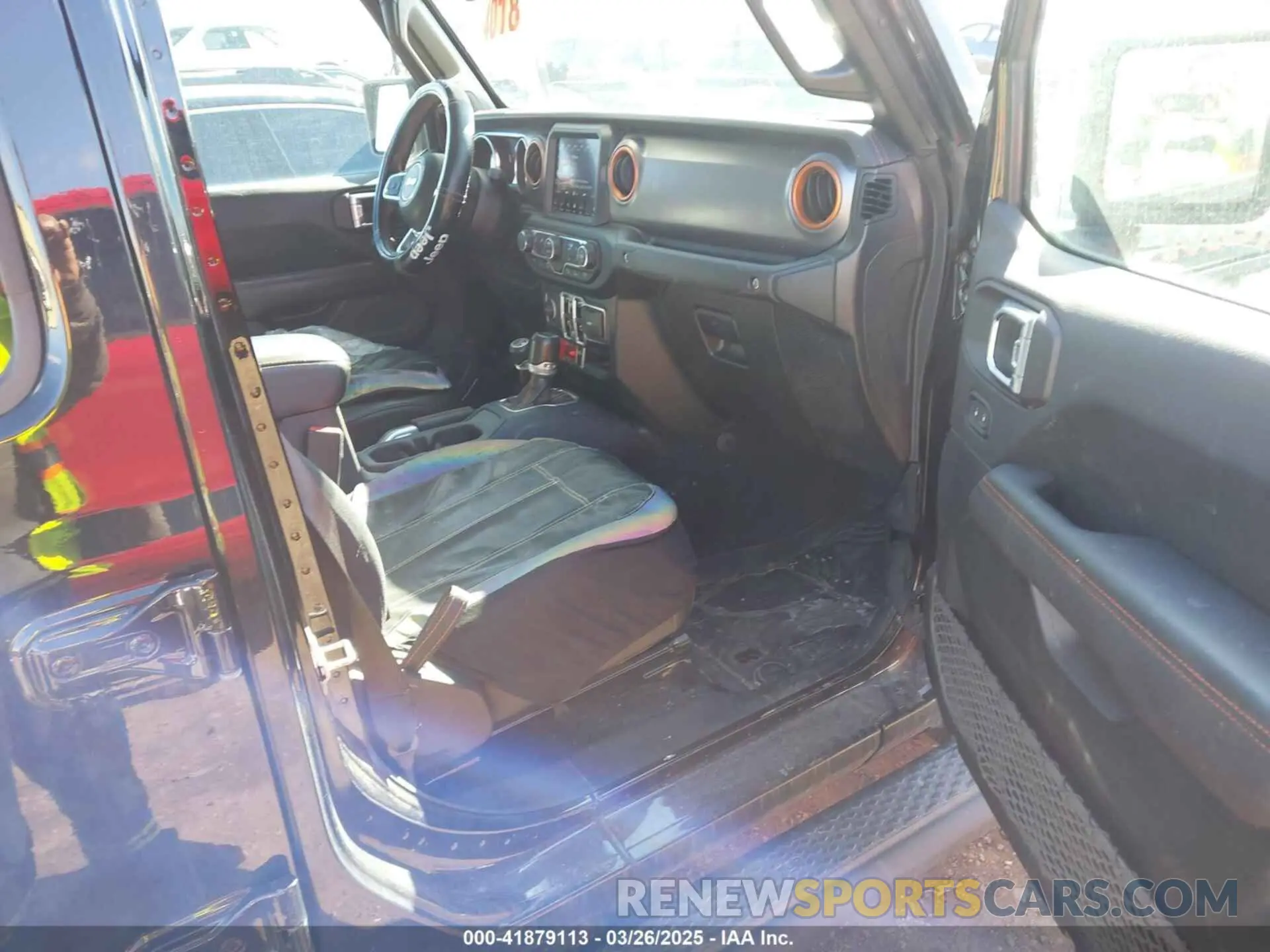 5 fotografías del automóvil dañado 1C6JJTEG9ML528964 JEEP GLADIATOR 2021
