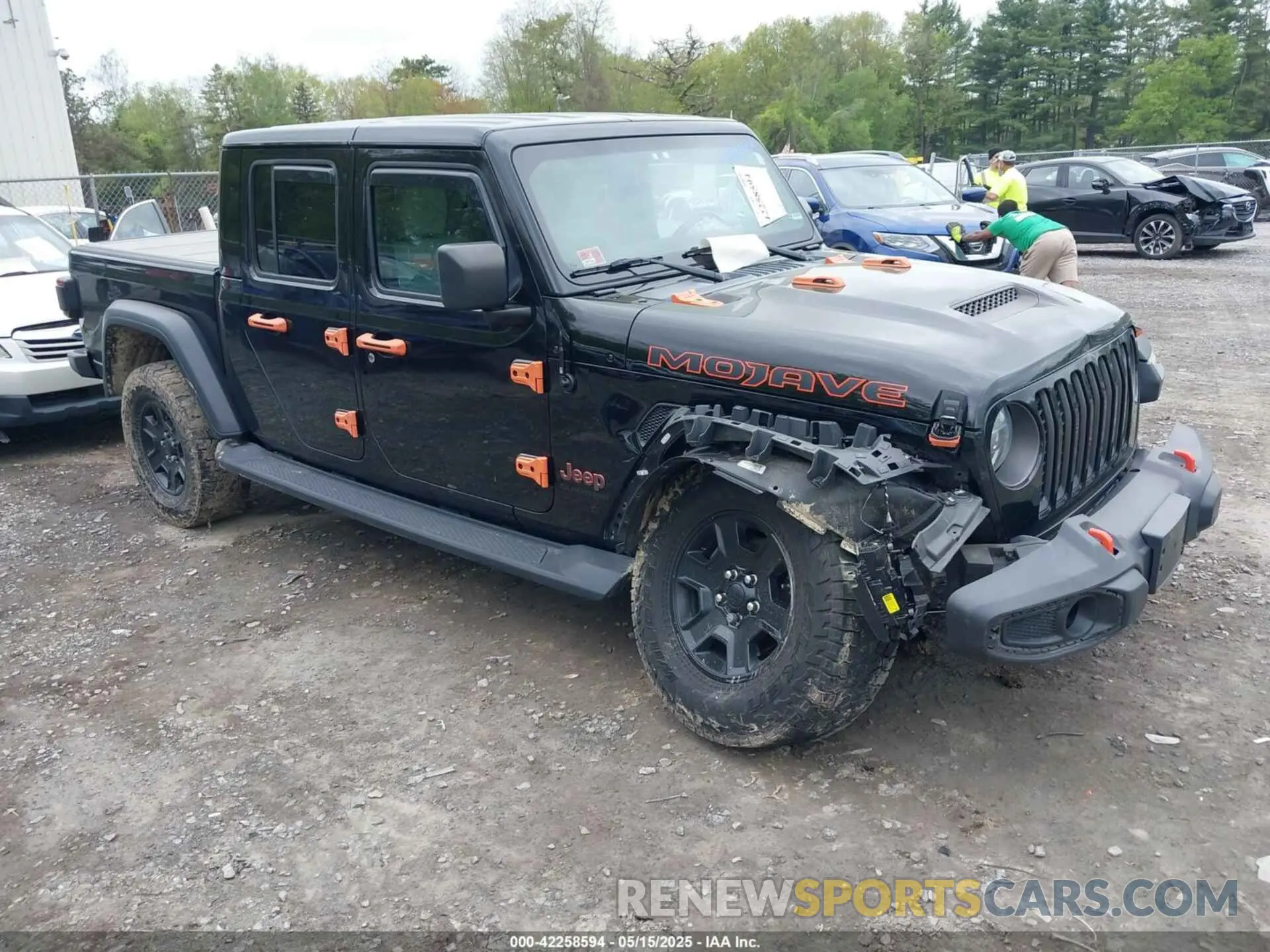 1 fotografías del automóvil dañado 1C6JJTEG9ML530066 JEEP GLADIATOR 2021