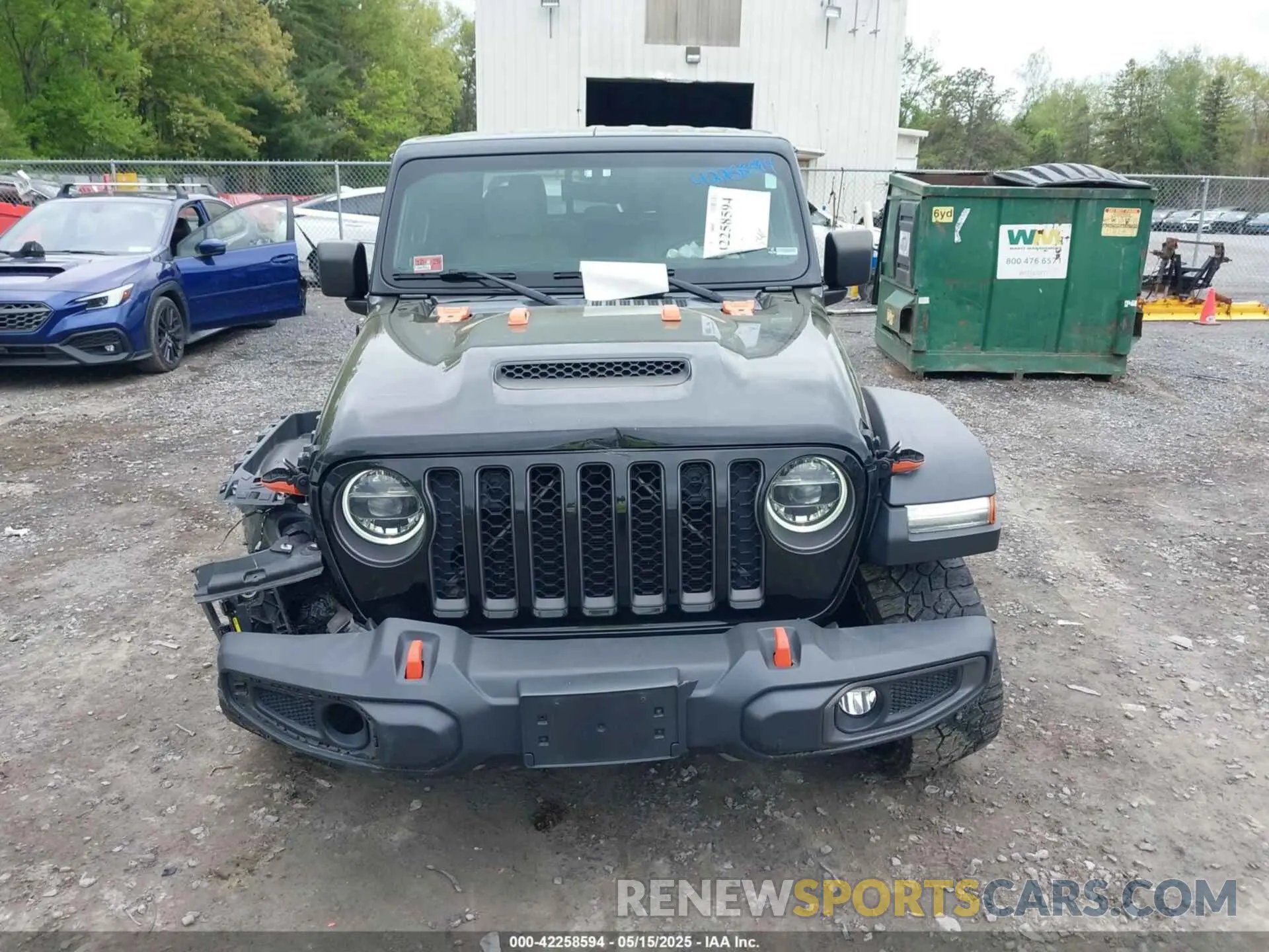 12 fotografías del automóvil dañado 1C6JJTEG9ML530066 JEEP GLADIATOR 2021