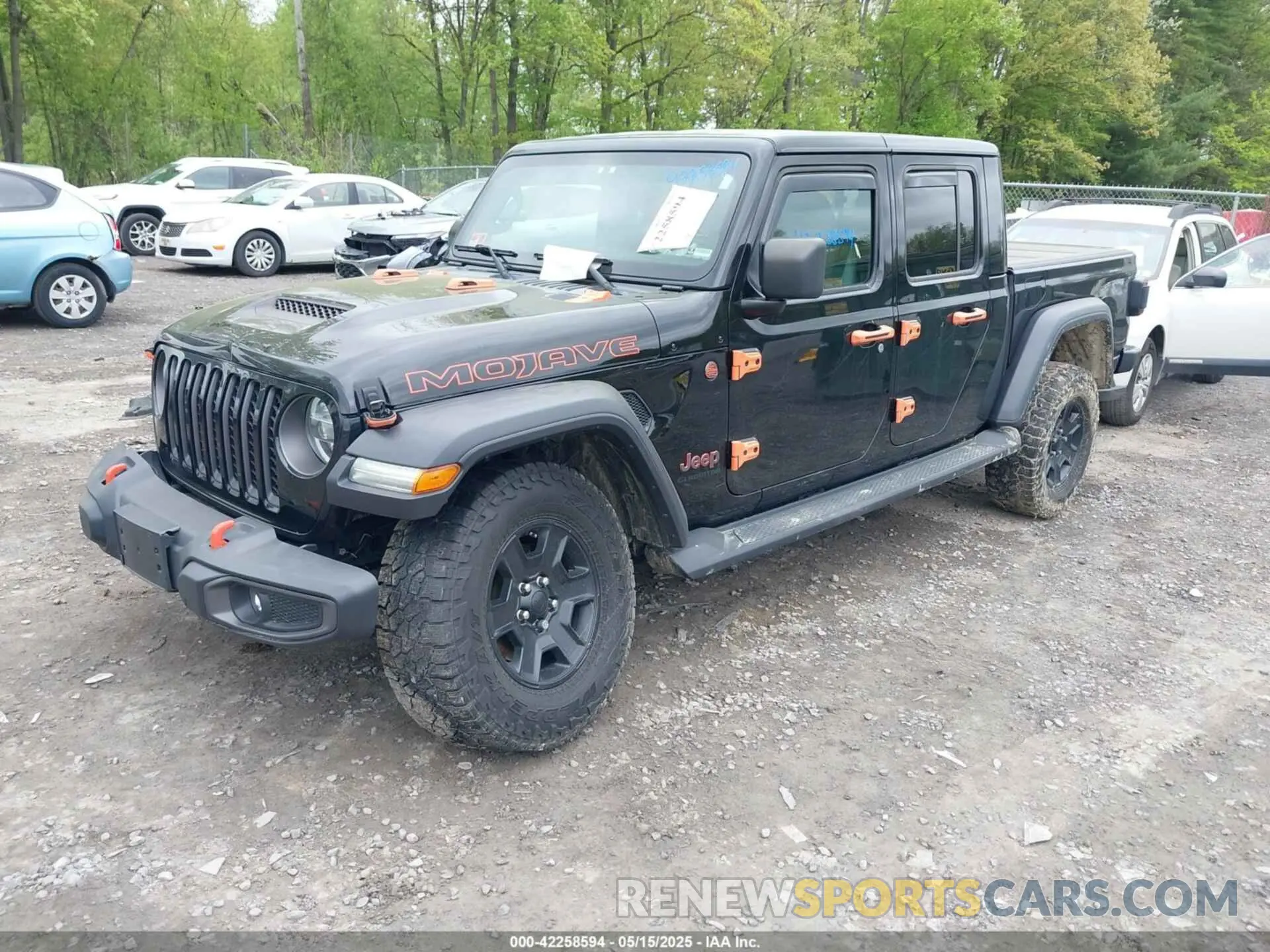 2 fotografías del automóvil dañado 1C6JJTEG9ML530066 JEEP GLADIATOR 2021