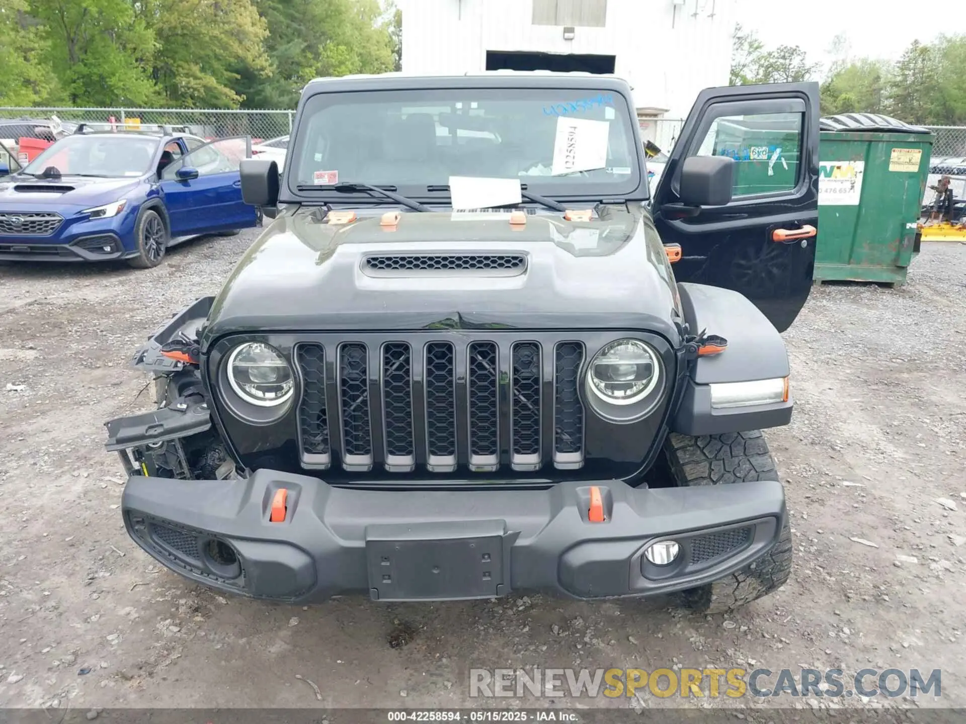6 fotografías del automóvil dañado 1C6JJTEG9ML530066 JEEP GLADIATOR 2021