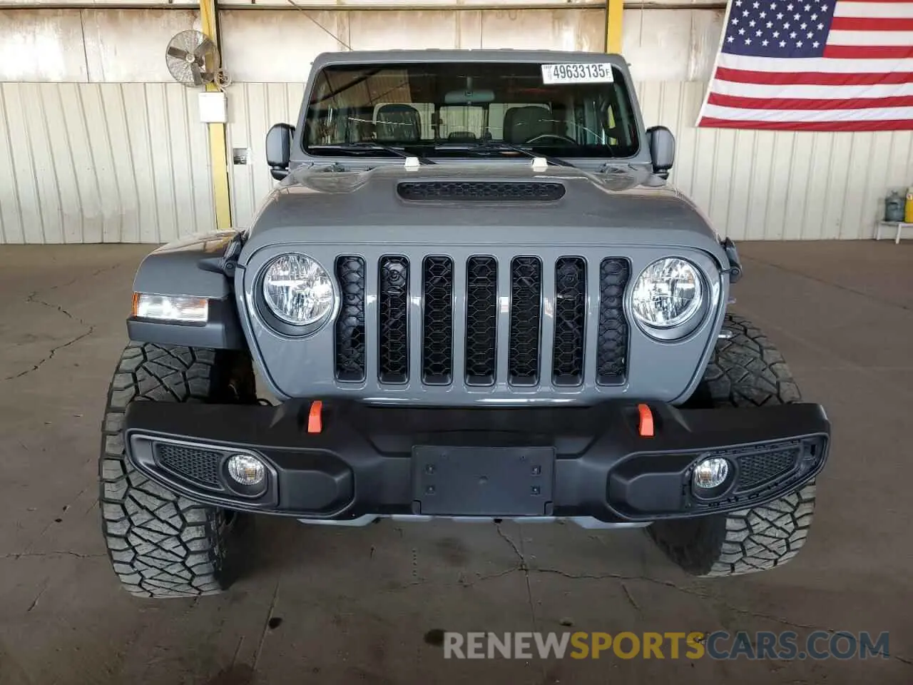 5 fotografías del automóvil dañado 1C6JJTEGXML578689 JEEP GLADIATOR 2021
