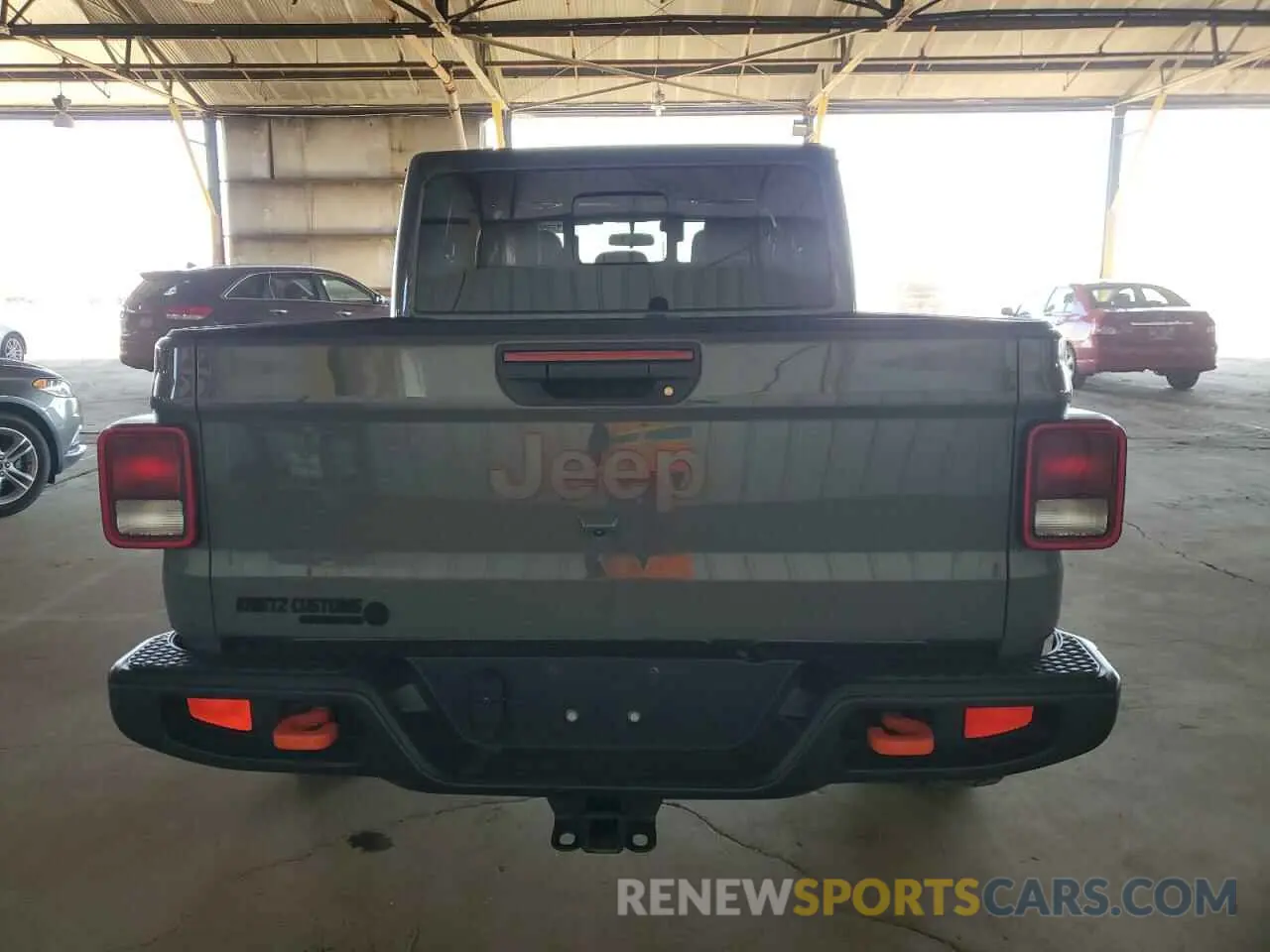 6 fotografías del automóvil dañado 1C6JJTEGXML578689 JEEP GLADIATOR 2021