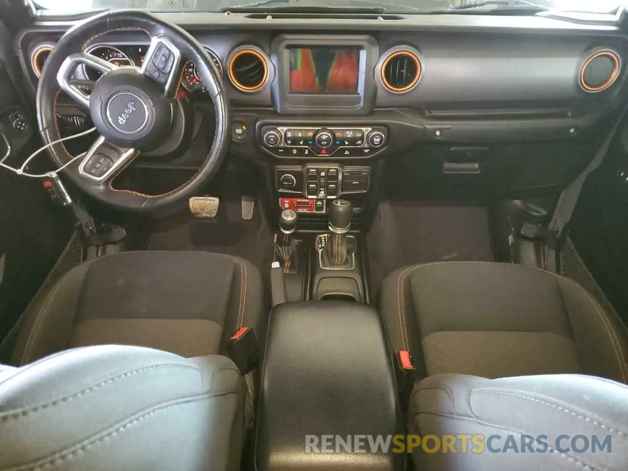 8 fotografías del automóvil dañado 1C6JJTEGXML578689 JEEP GLADIATOR 2021