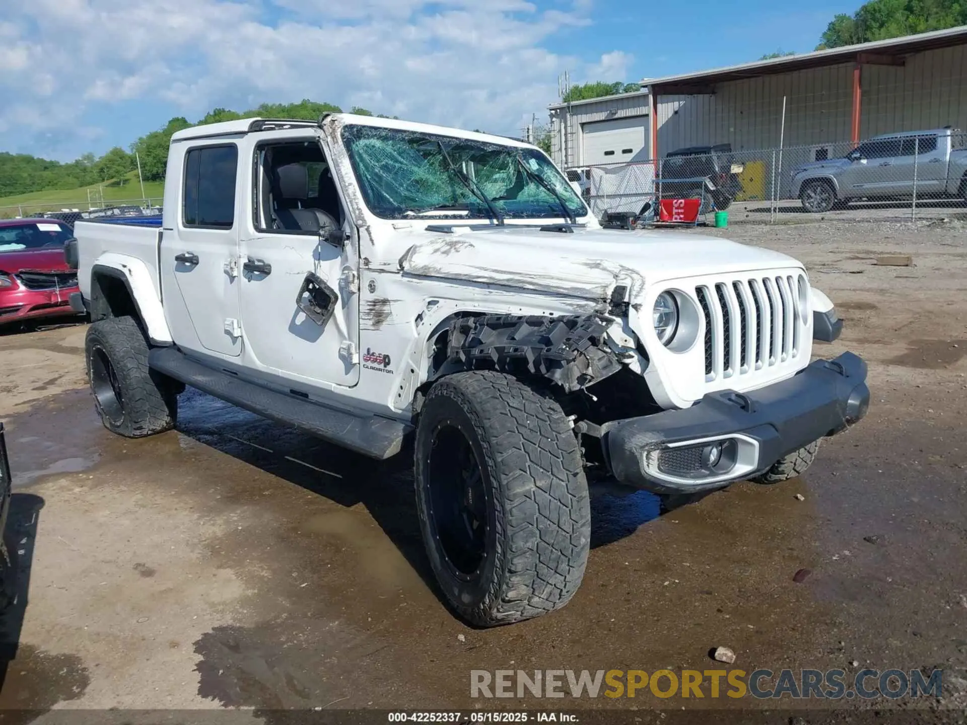 1 fotografías del automóvil dañado 1C6JJTFM0ML522667 JEEP GLADIATOR 2021