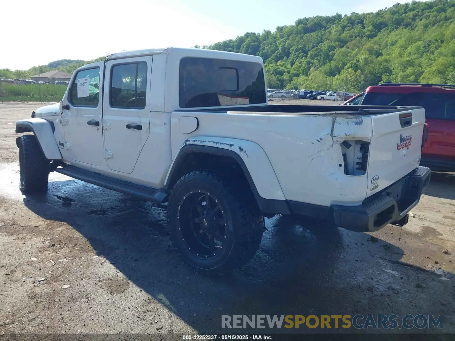 3 fotografías del automóvil dañado 1C6JJTFM0ML522667 JEEP GLADIATOR 2021