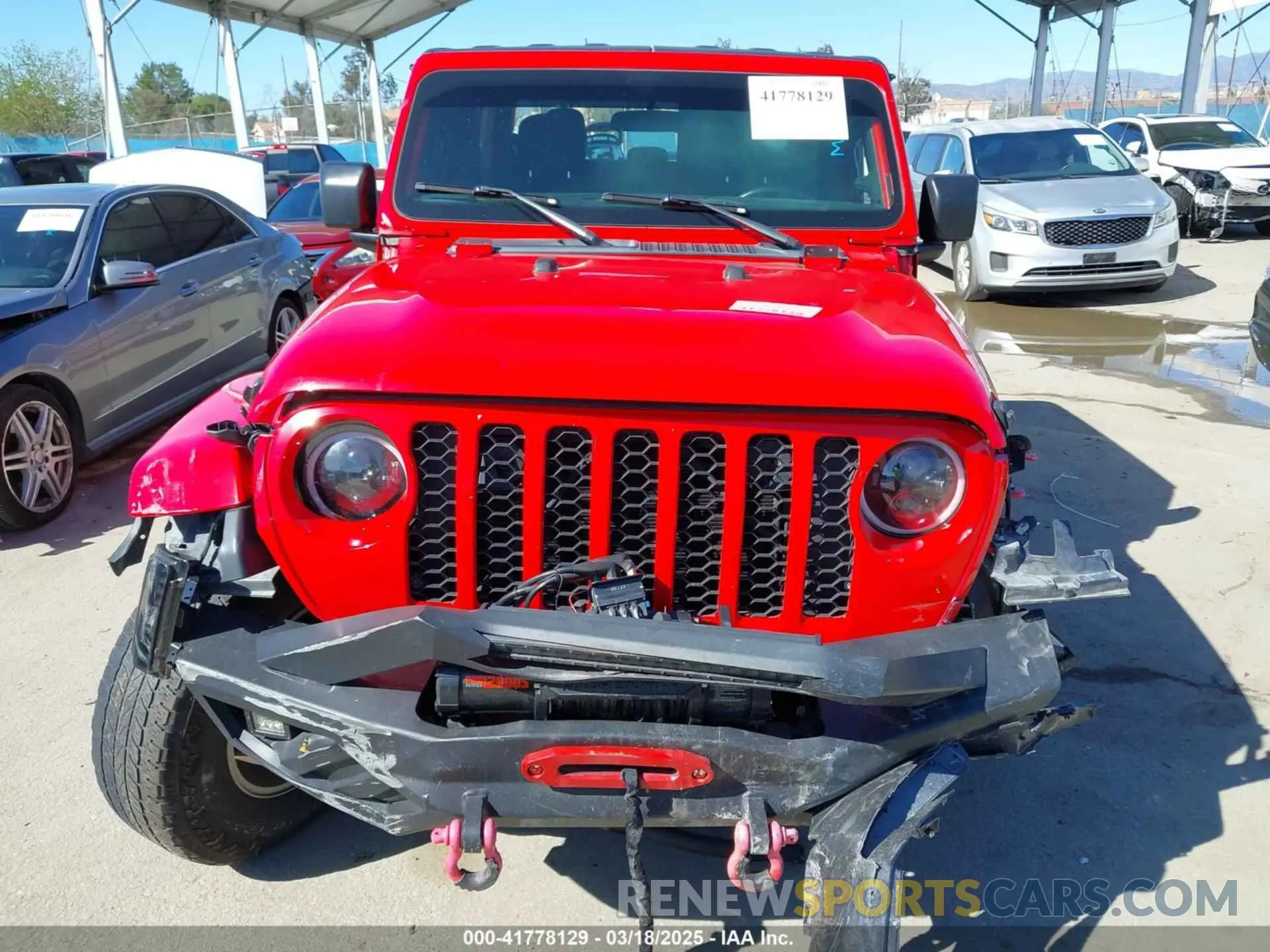 13 fotografías del automóvil dañado 1C6HJTAG0NL180848 JEEP GLADIATOR 2022