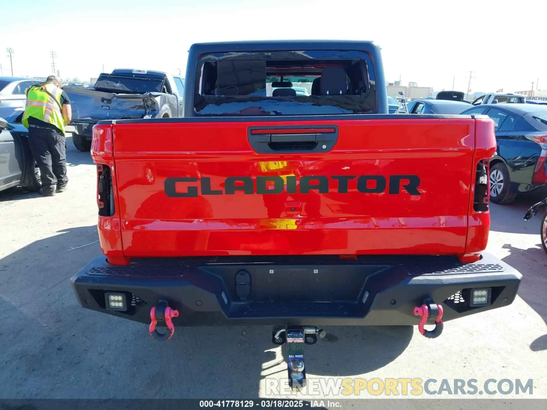 17 fotografías del automóvil dañado 1C6HJTAG0NL180848 JEEP GLADIATOR 2022