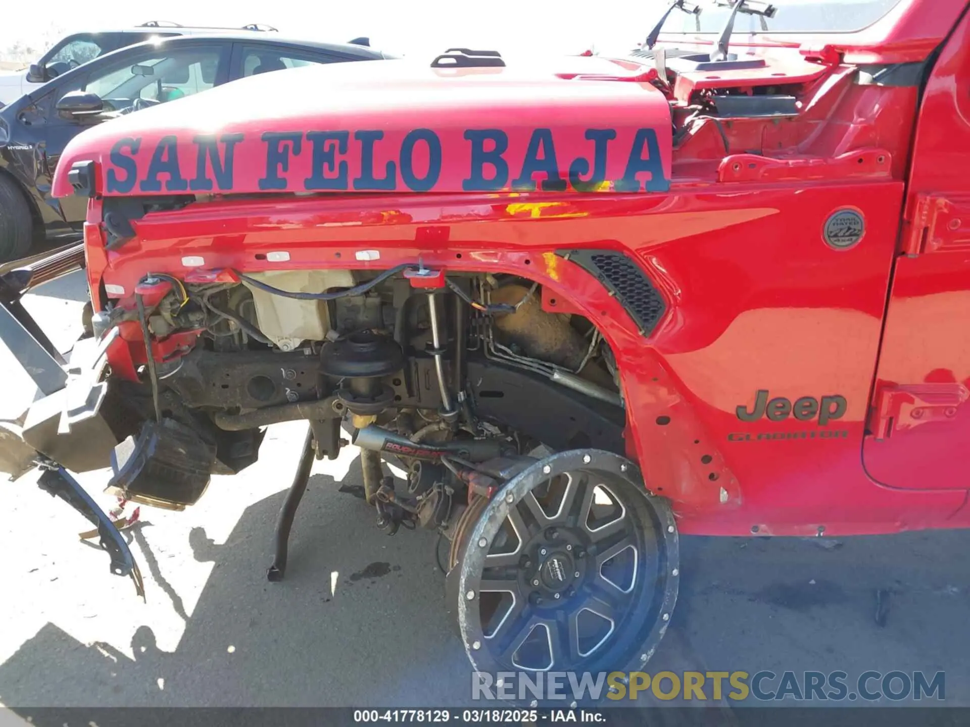 18 fotografías del automóvil dañado 1C6HJTAG0NL180848 JEEP GLADIATOR 2022