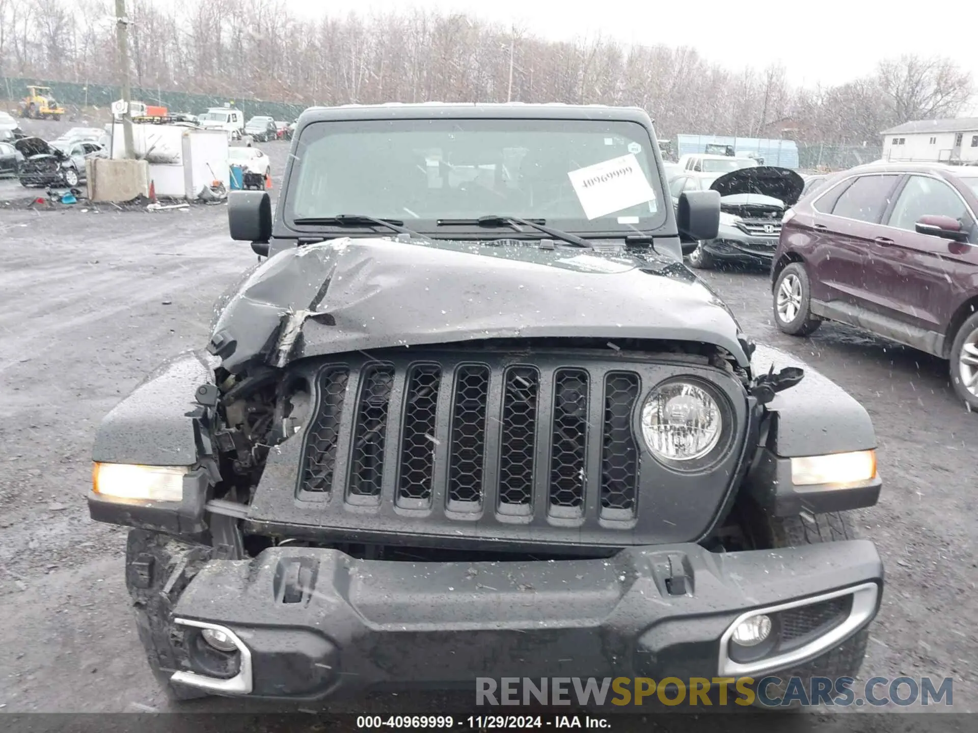 12 fotografías del automóvil dañado 1C6HJTAG1NL102451 JEEP GLADIATOR 2022