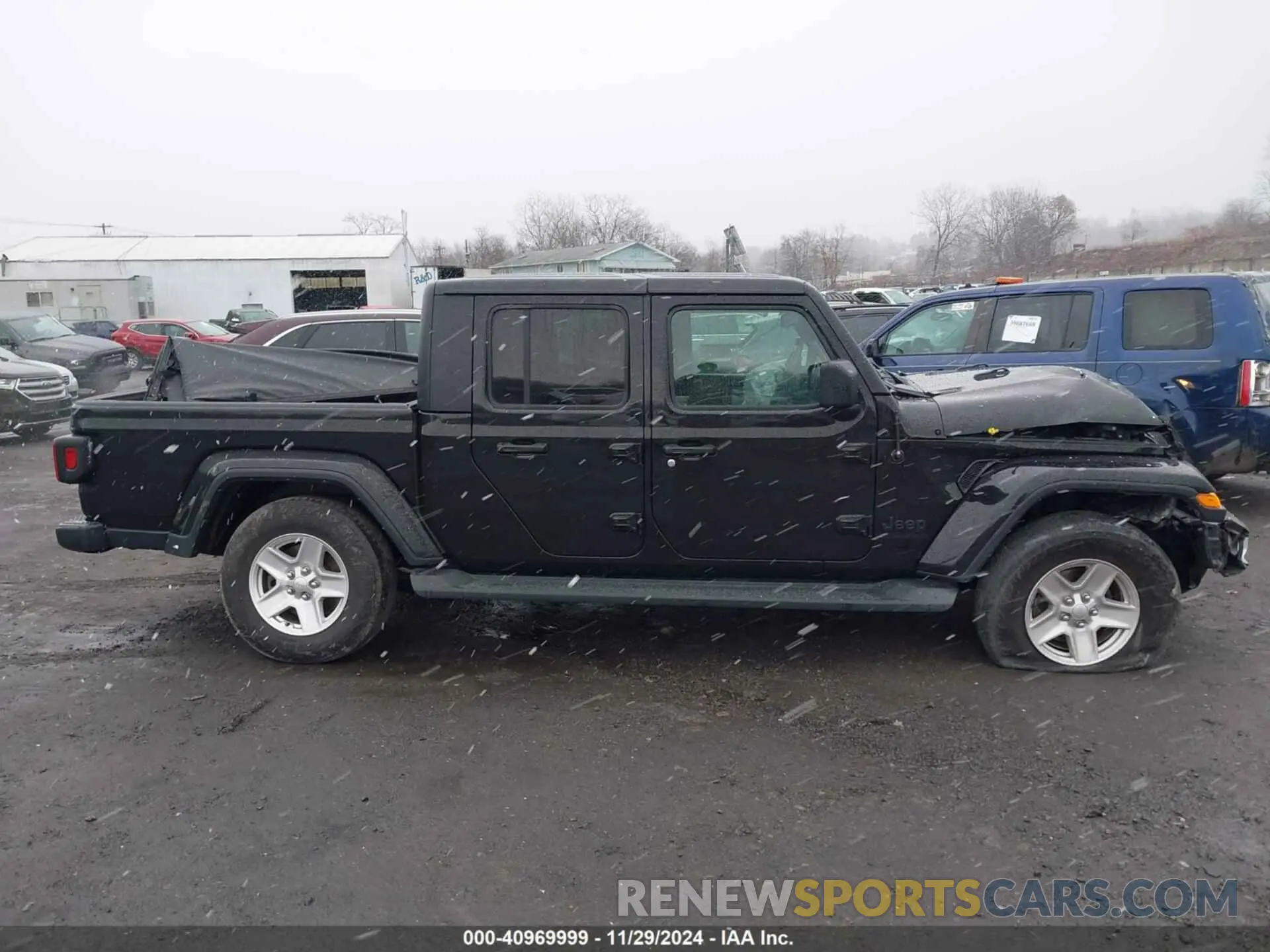 13 fotografías del automóvil dañado 1C6HJTAG1NL102451 JEEP GLADIATOR 2022