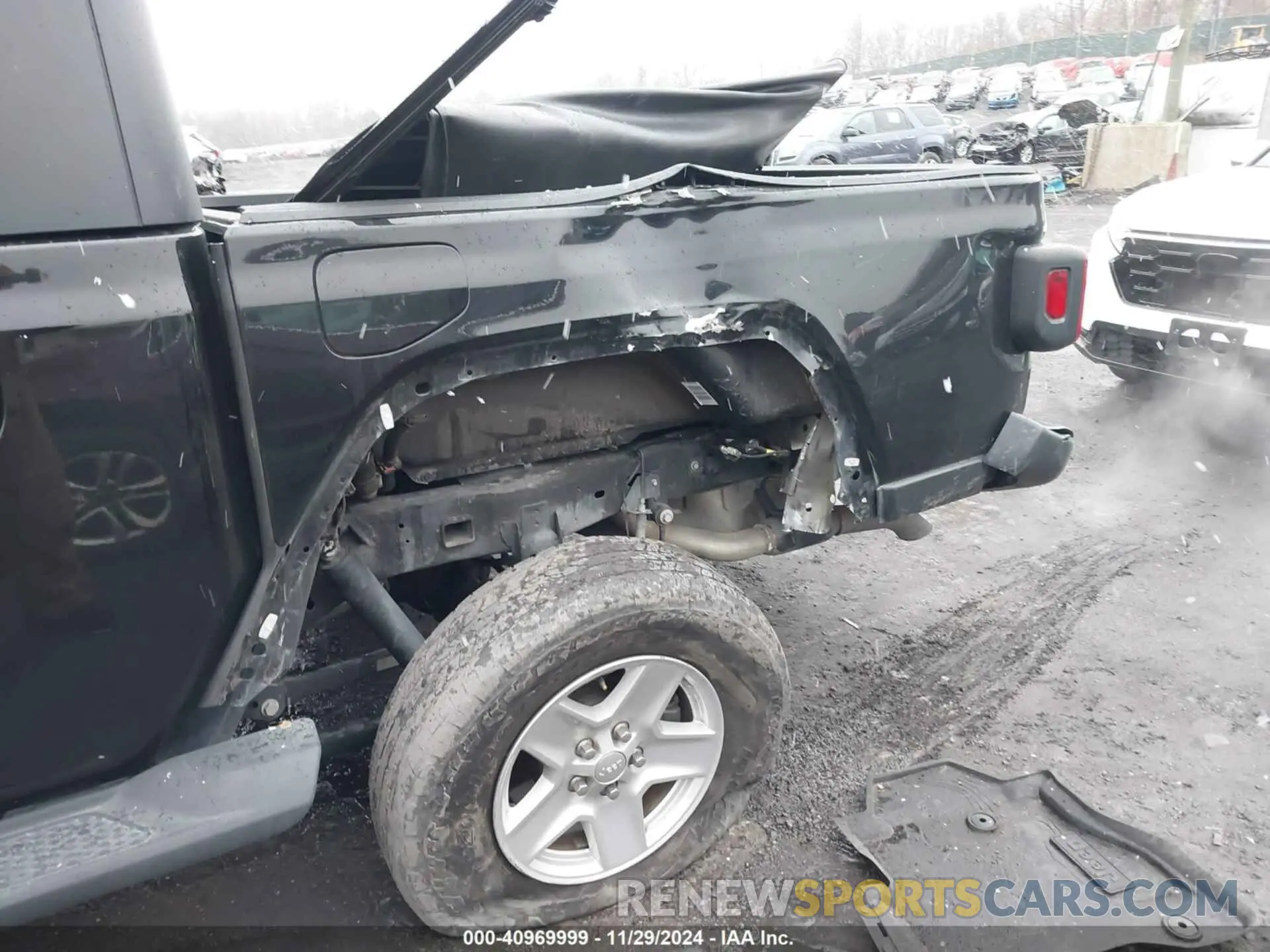 6 fotografías del automóvil dañado 1C6HJTAG1NL102451 JEEP GLADIATOR 2022