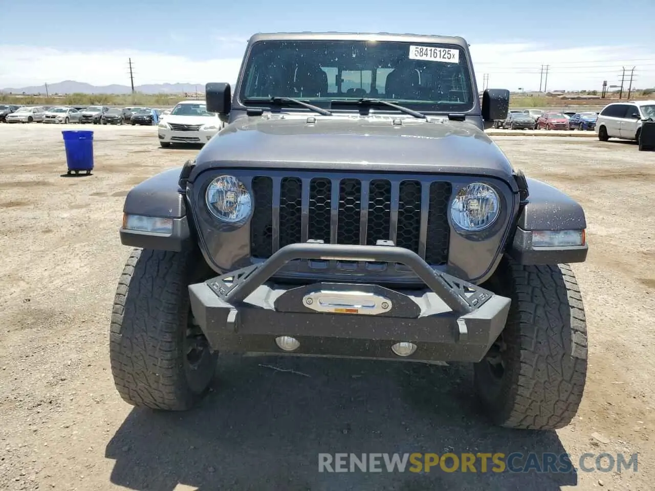 5 fotografías del automóvil dañado 1C6HJTAG2NL133000 JEEP GLADIATOR 2022