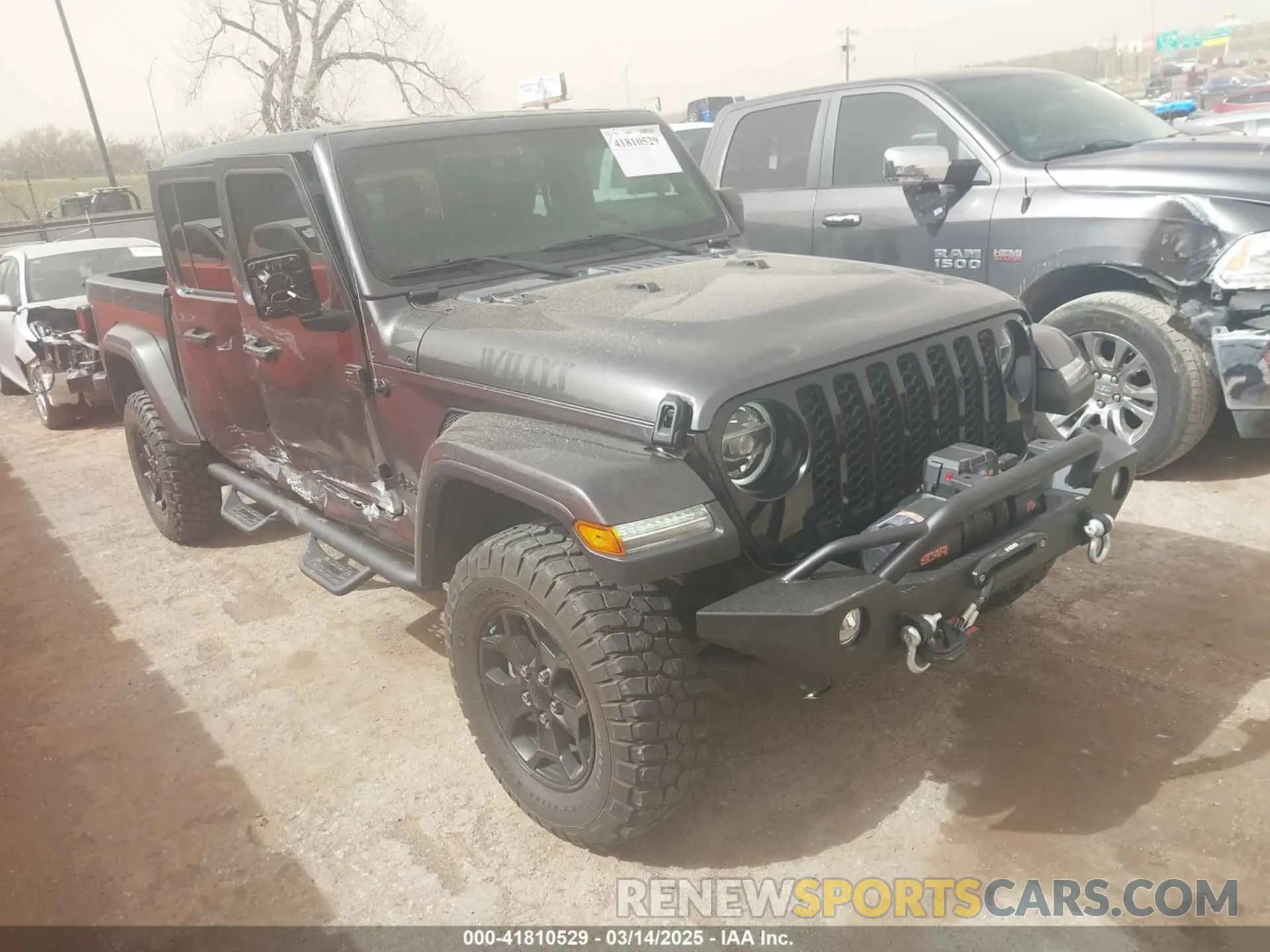 13 fotografías del automóvil dañado 1C6HJTAG2NL159595 JEEP GLADIATOR 2022