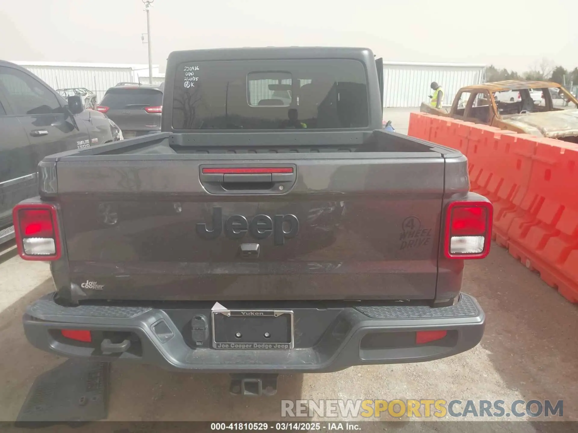 16 fotografías del automóvil dañado 1C6HJTAG2NL159595 JEEP GLADIATOR 2022