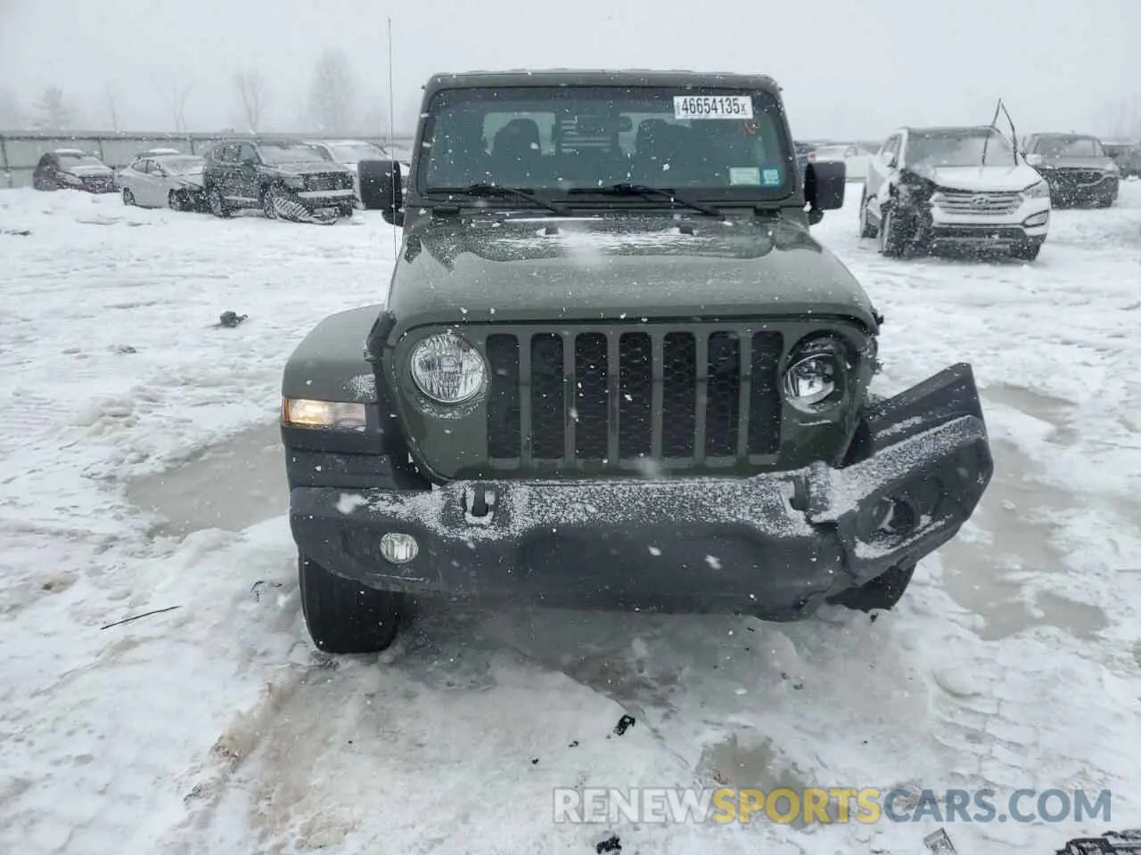 5 fotografías del automóvil dañado 1C6HJTAG3NL106162 JEEP GLADIATOR 2022