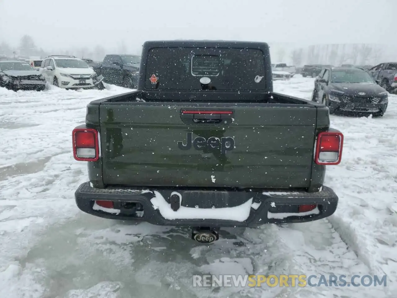 6 fotografías del automóvil dañado 1C6HJTAG3NL106162 JEEP GLADIATOR 2022