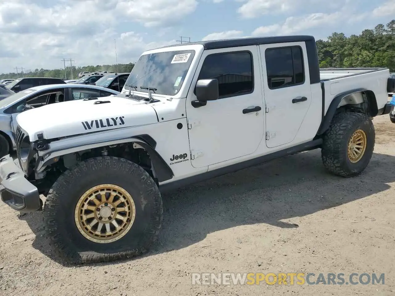 1 fotografías del automóvil dañado 1C6HJTAG3NL108428 JEEP GLADIATOR 2022
