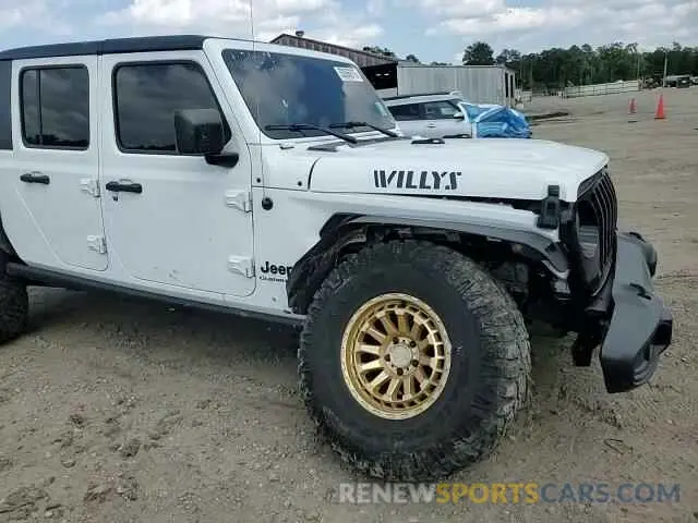 10 fotografías del automóvil dañado 1C6HJTAG3NL108428 JEEP GLADIATOR 2022