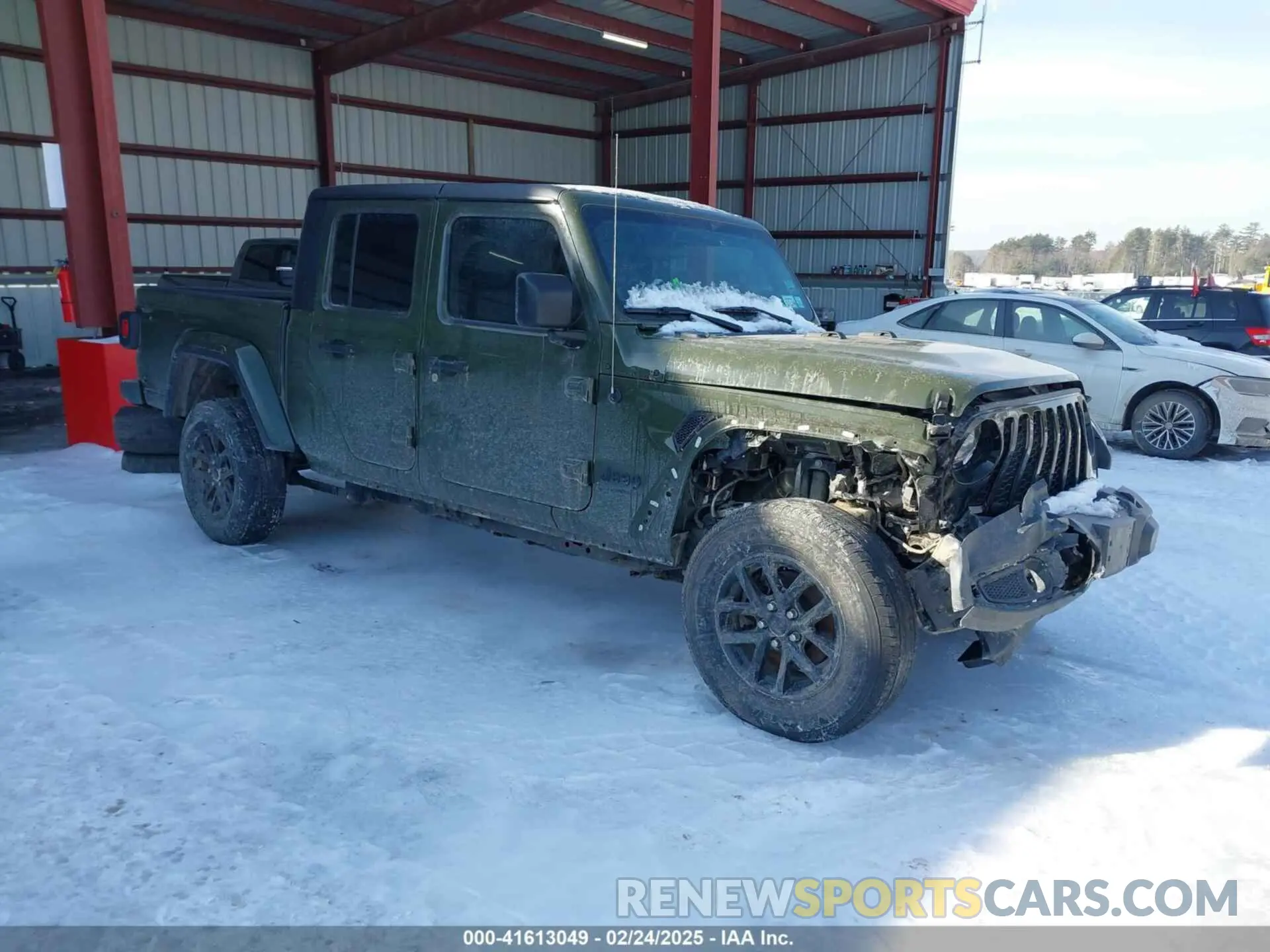 1 fotografías del automóvil dañado 1C6HJTAG3NL137816 JEEP GLADIATOR 2022