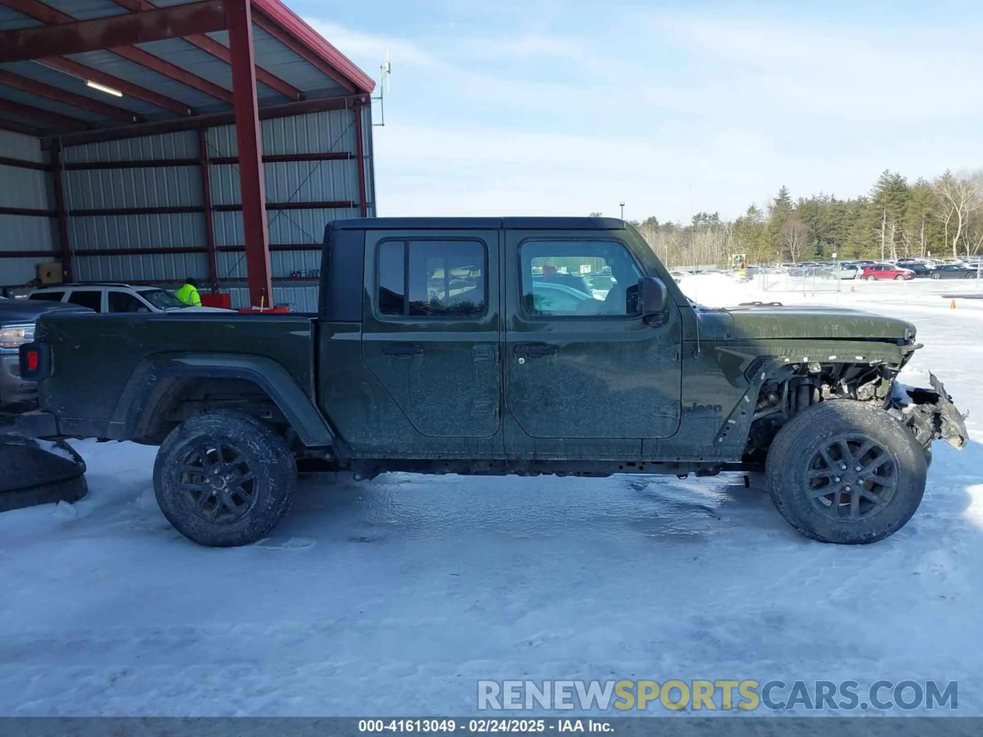 13 fotografías del automóvil dañado 1C6HJTAG3NL137816 JEEP GLADIATOR 2022