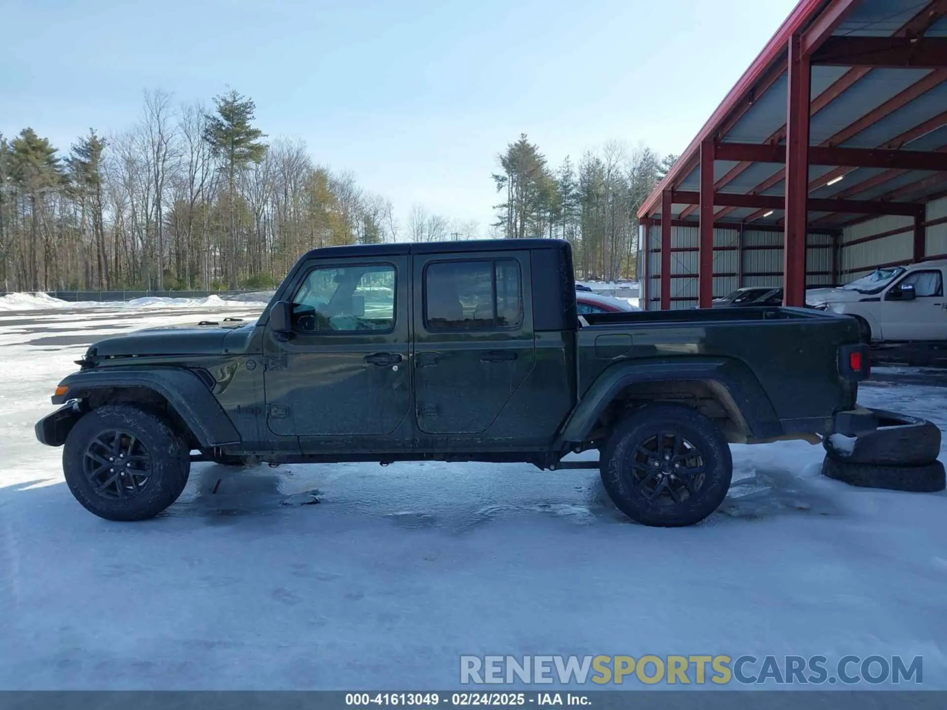 14 fotografías del automóvil dañado 1C6HJTAG3NL137816 JEEP GLADIATOR 2022