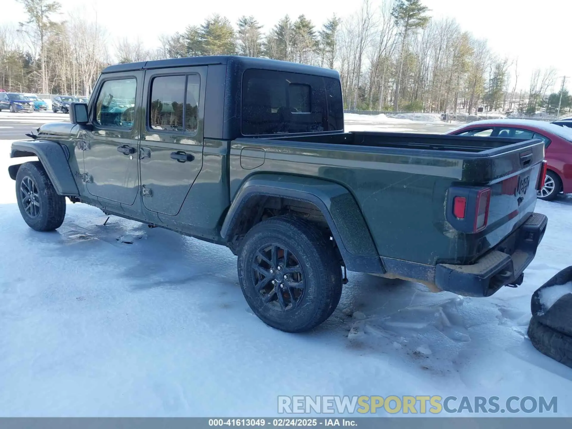 3 fotografías del automóvil dañado 1C6HJTAG3NL137816 JEEP GLADIATOR 2022