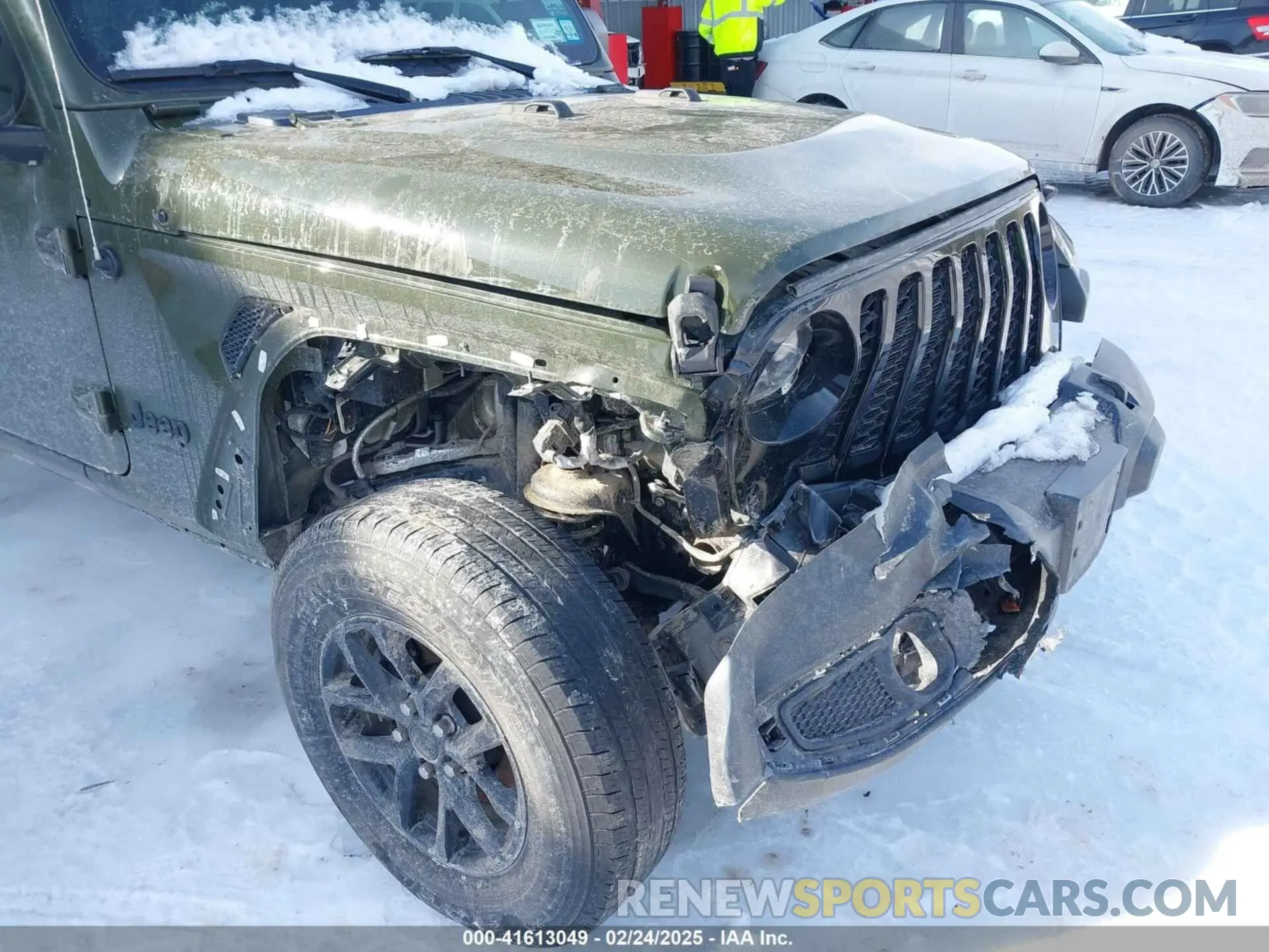6 fotografías del automóvil dañado 1C6HJTAG3NL137816 JEEP GLADIATOR 2022