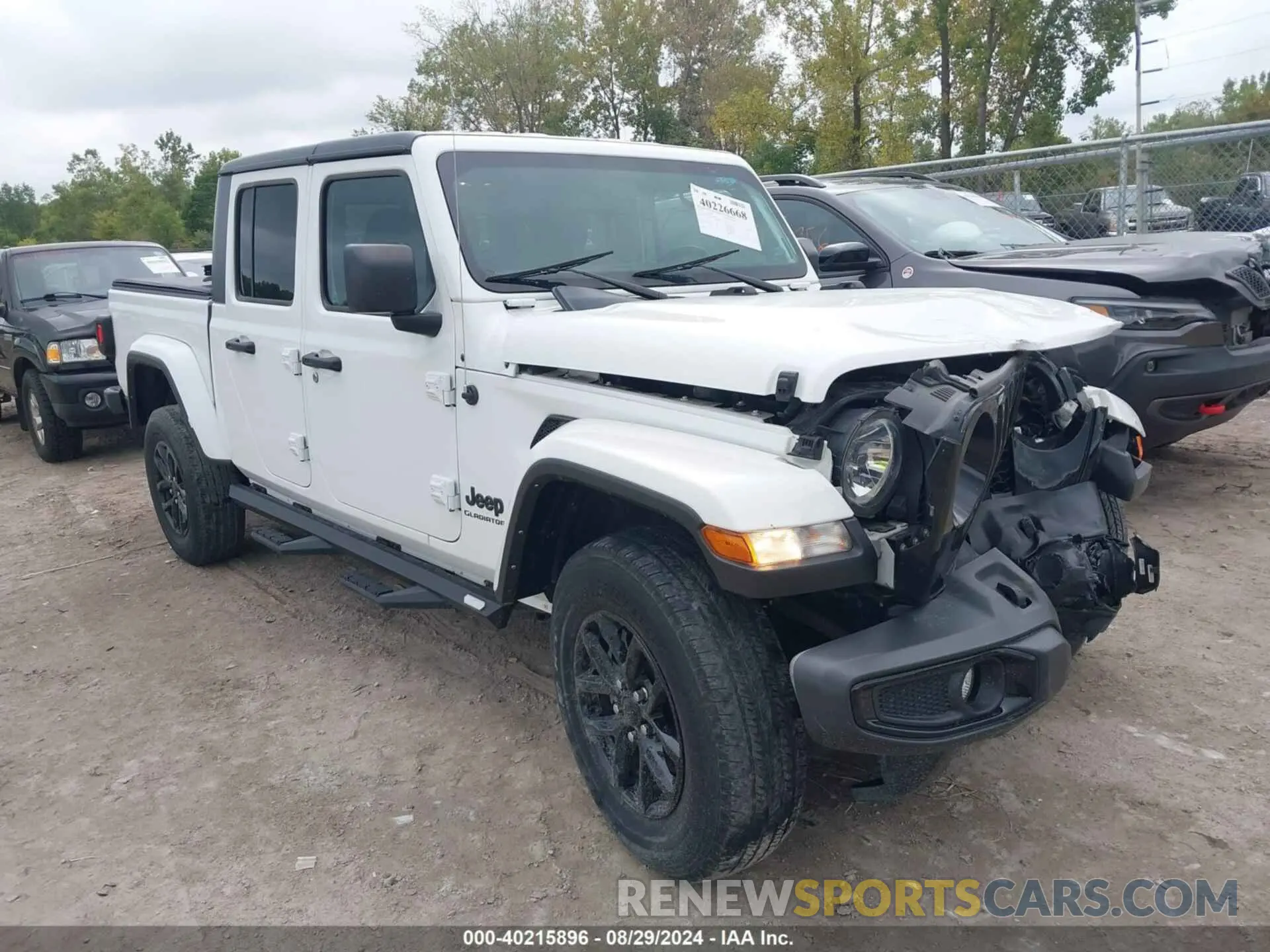 1 fotografías del automóvil dañado 1C6HJTAG3NL151845 JEEP GLADIATOR 2022