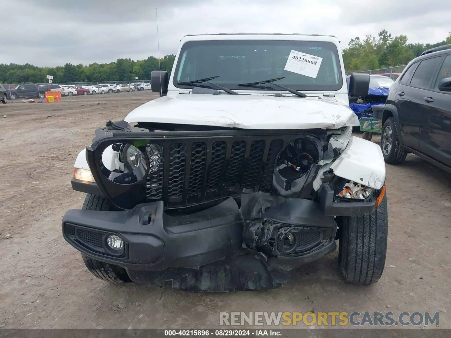 12 fotografías del automóvil dañado 1C6HJTAG3NL151845 JEEP GLADIATOR 2022