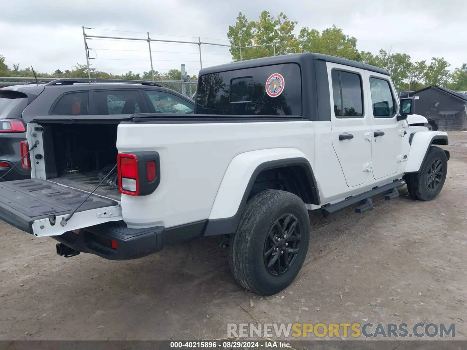 4 fotografías del automóvil dañado 1C6HJTAG3NL151845 JEEP GLADIATOR 2022