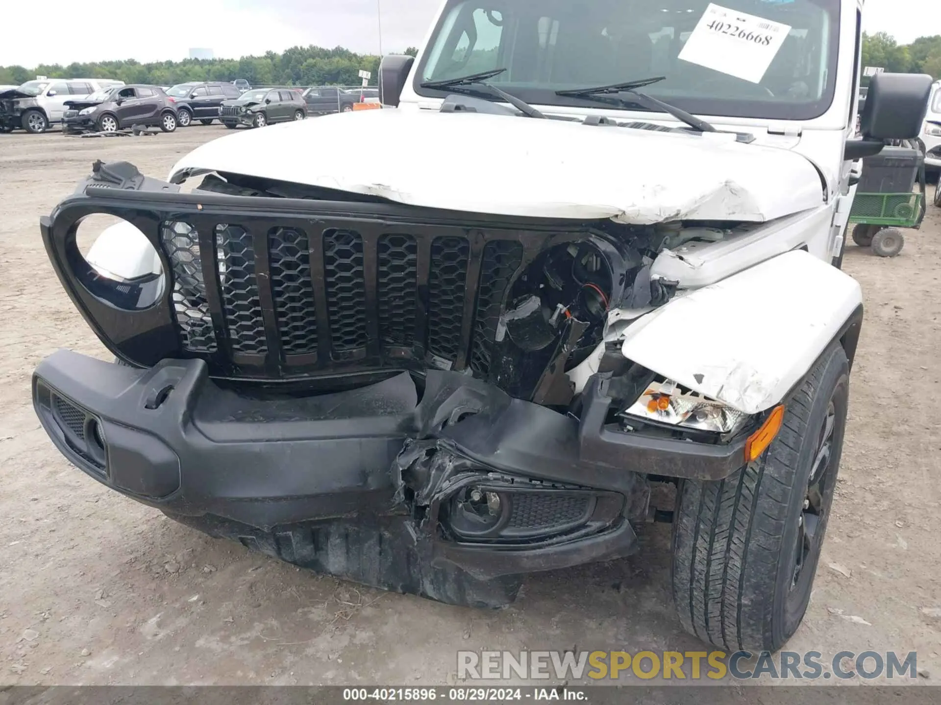 6 fotografías del automóvil dañado 1C6HJTAG3NL151845 JEEP GLADIATOR 2022