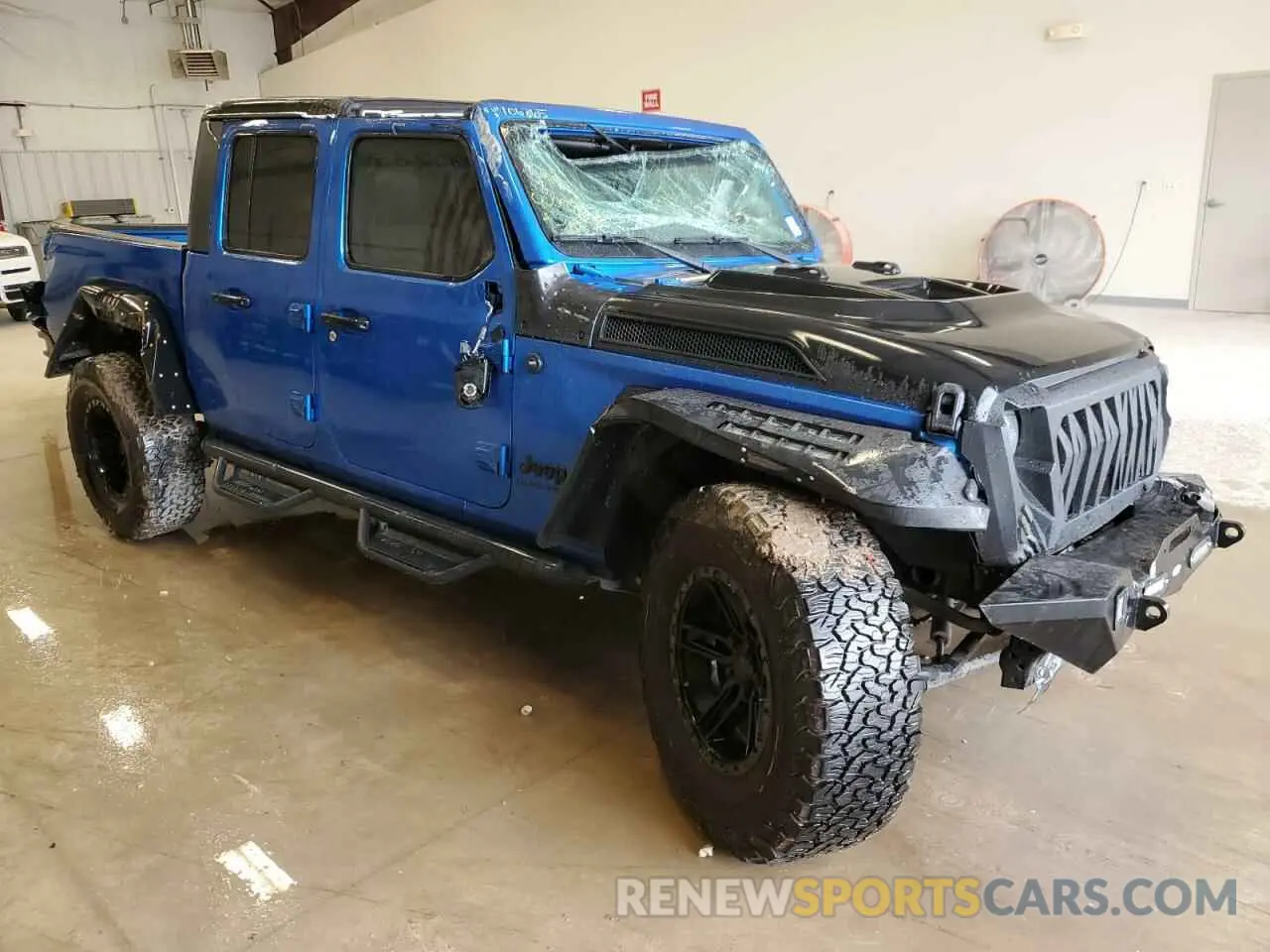 4 fotografías del automóvil dañado 1C6HJTAG4NL106865 JEEP GLADIATOR 2022