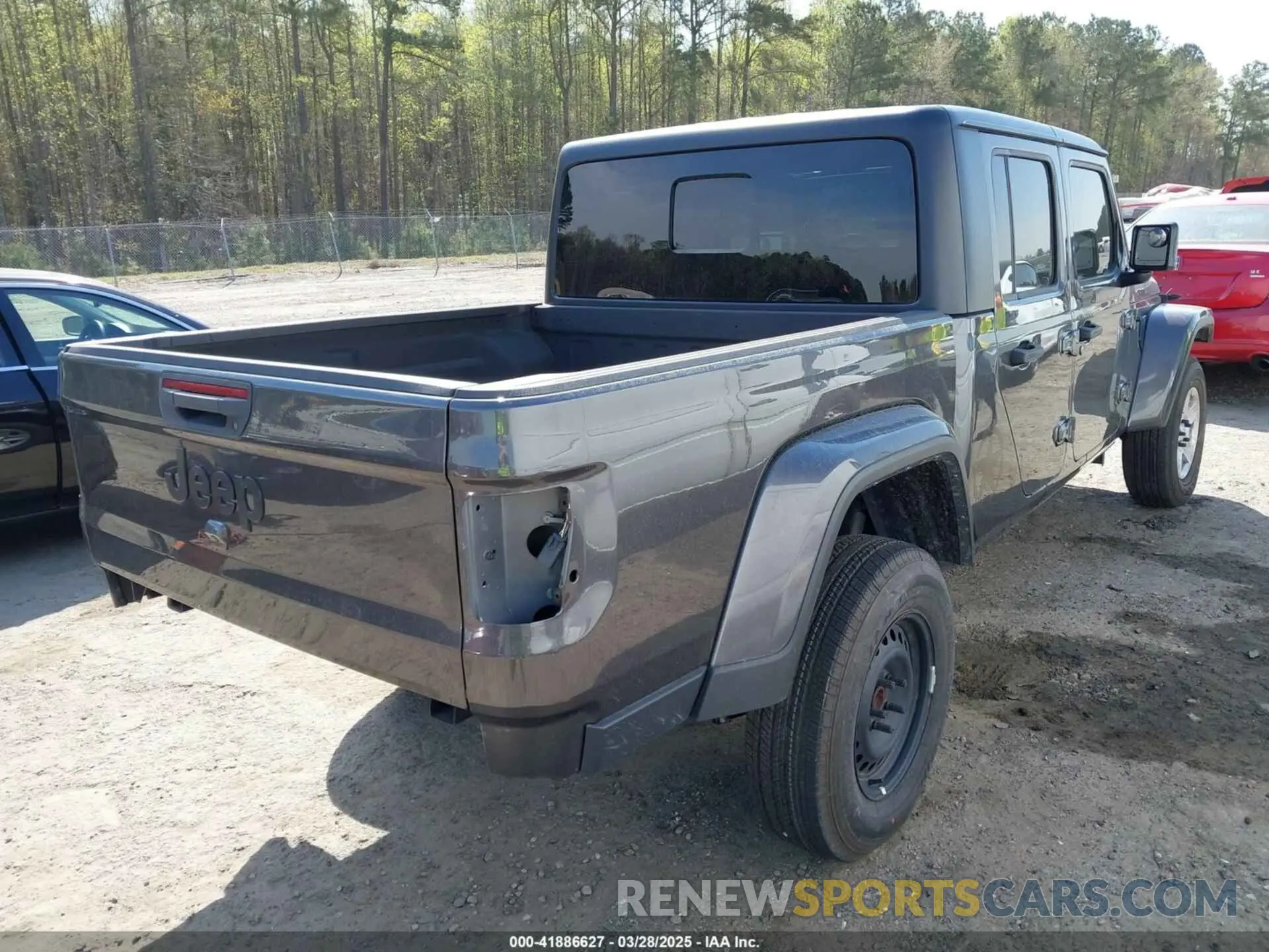 4 fotografías del automóvil dañado 1C6HJTAG4NL168041 JEEP GLADIATOR 2022