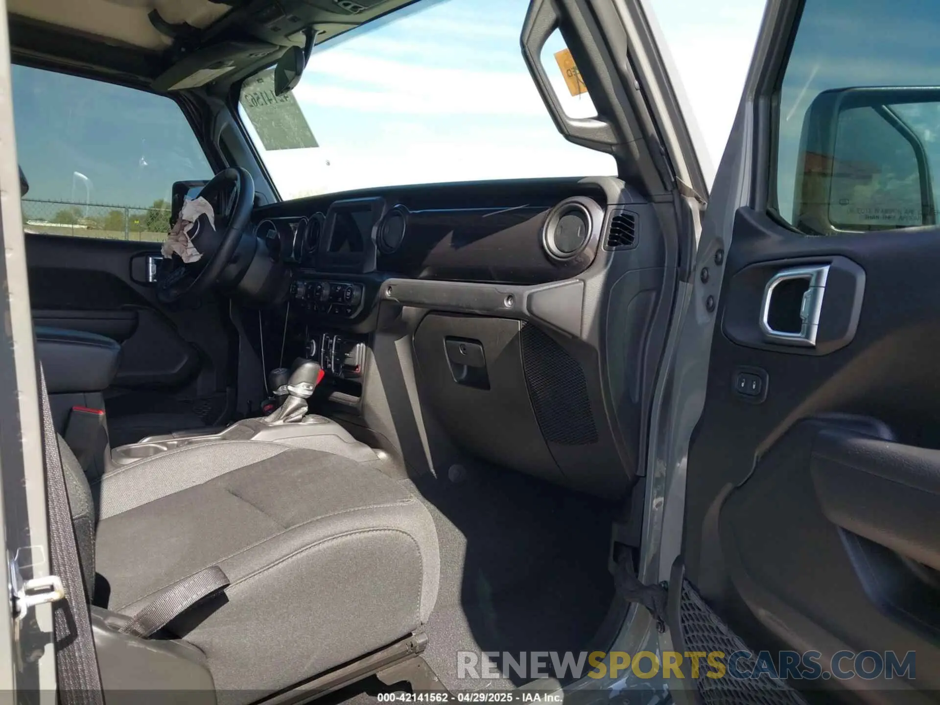 5 fotografías del automóvil dañado 1C6HJTAG5NL132990 JEEP GLADIATOR 2022