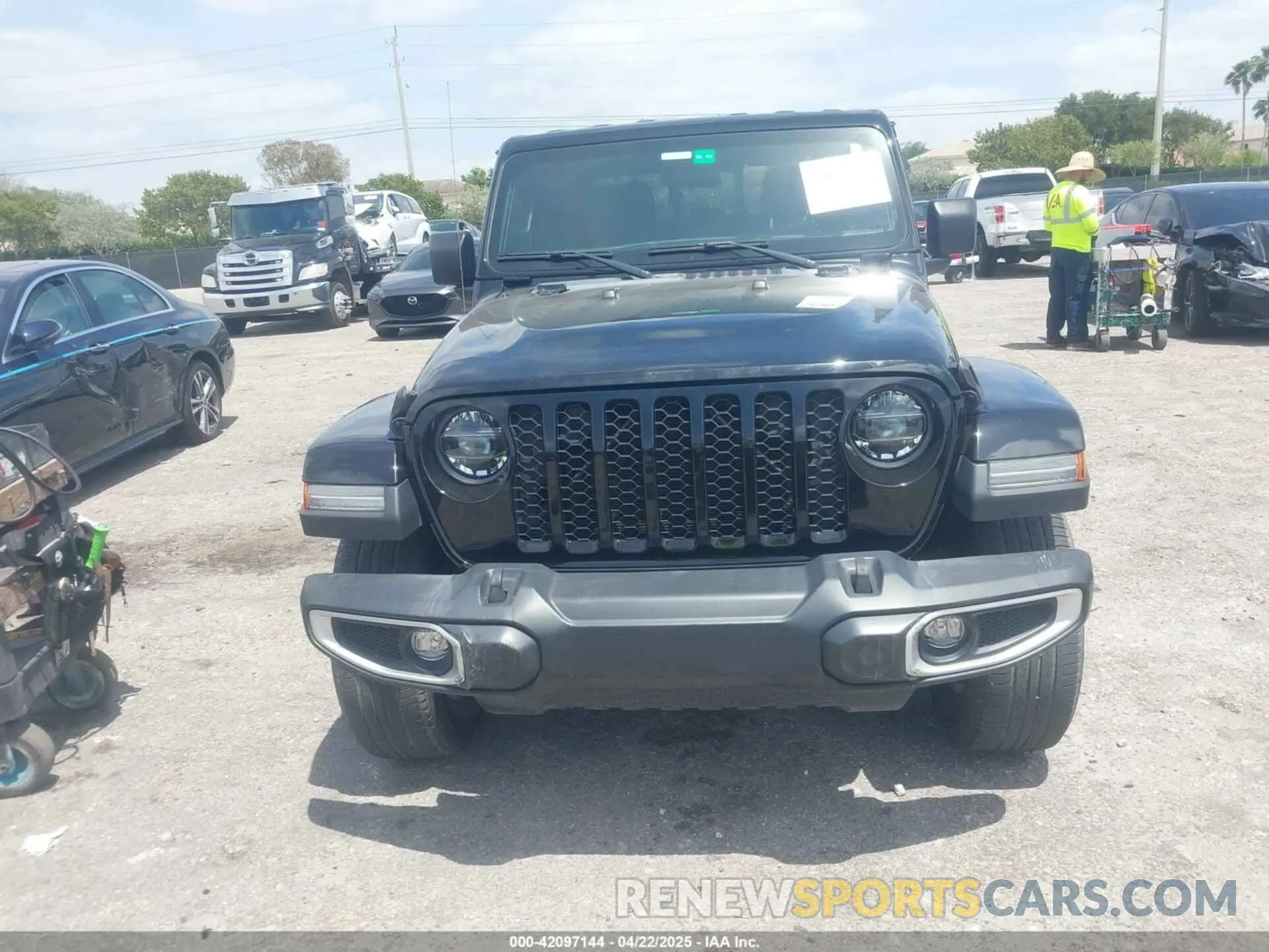 6 fotografías del automóvil dañado 1C6HJTAG7NL161701 JEEP GLADIATOR 2022